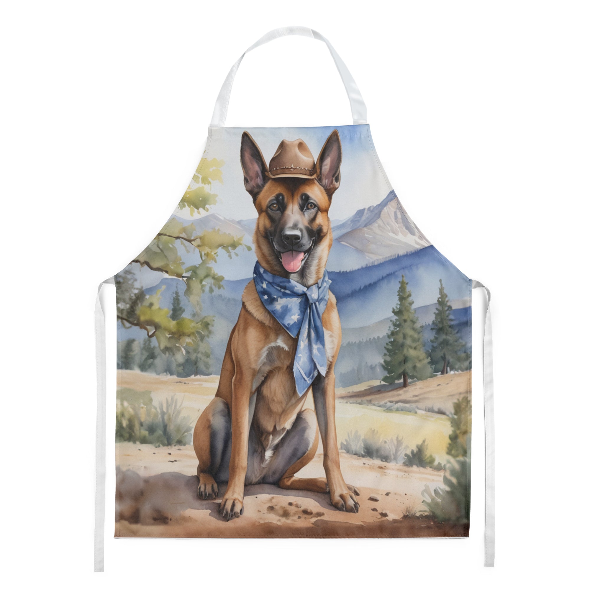 Buy this Belgian Malinois Cowboy Welcome Apron