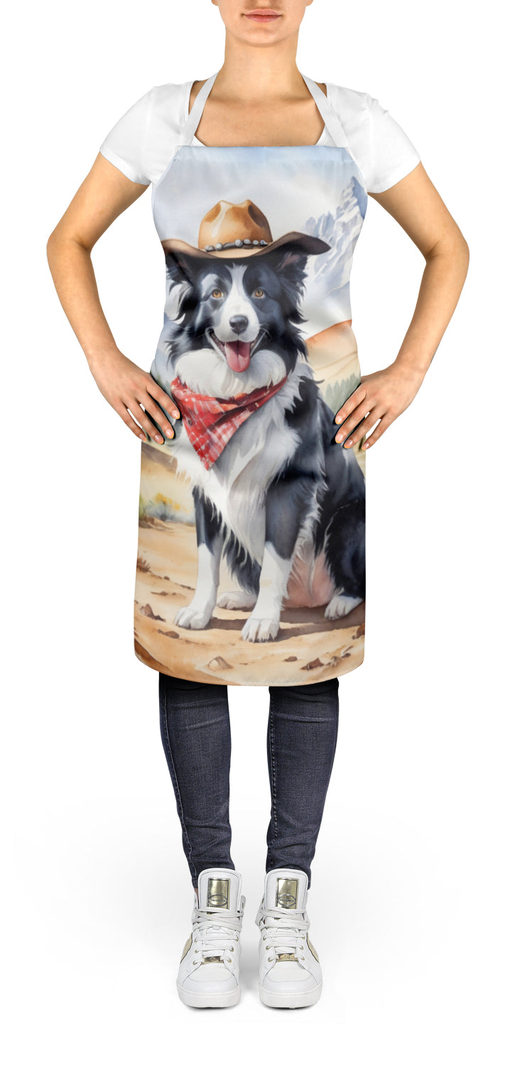 Buy this Border Collie Cowboy Welcome Apron