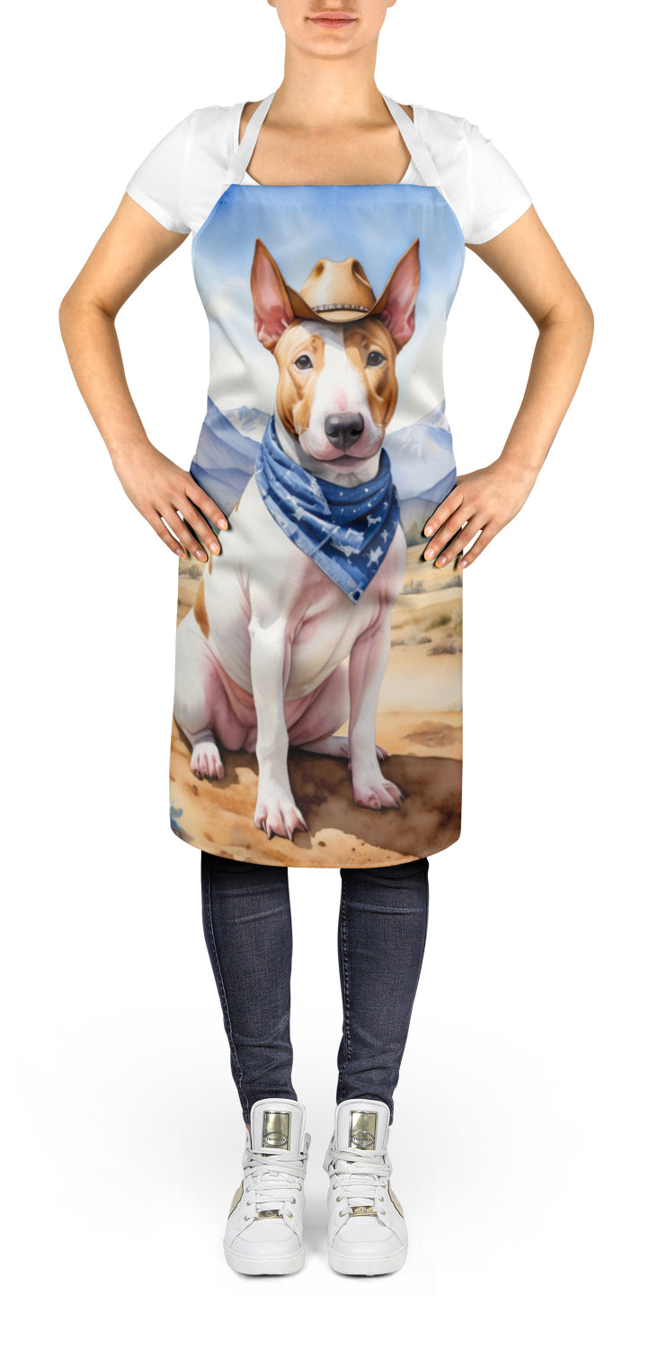 Buy this Bull Terrier Cowboy Welcome Apron