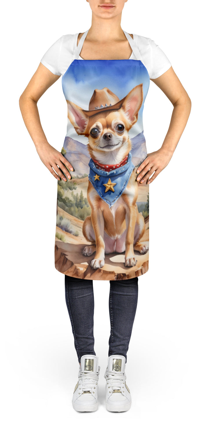 Buy this Chihuahua Cowboy Welcome Apron