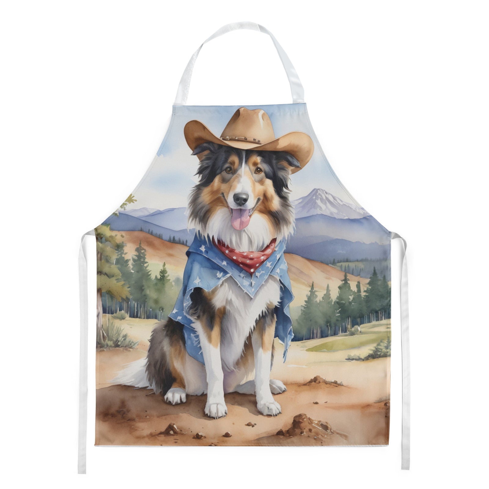 Buy this Collie Cowboy Welcome Apron