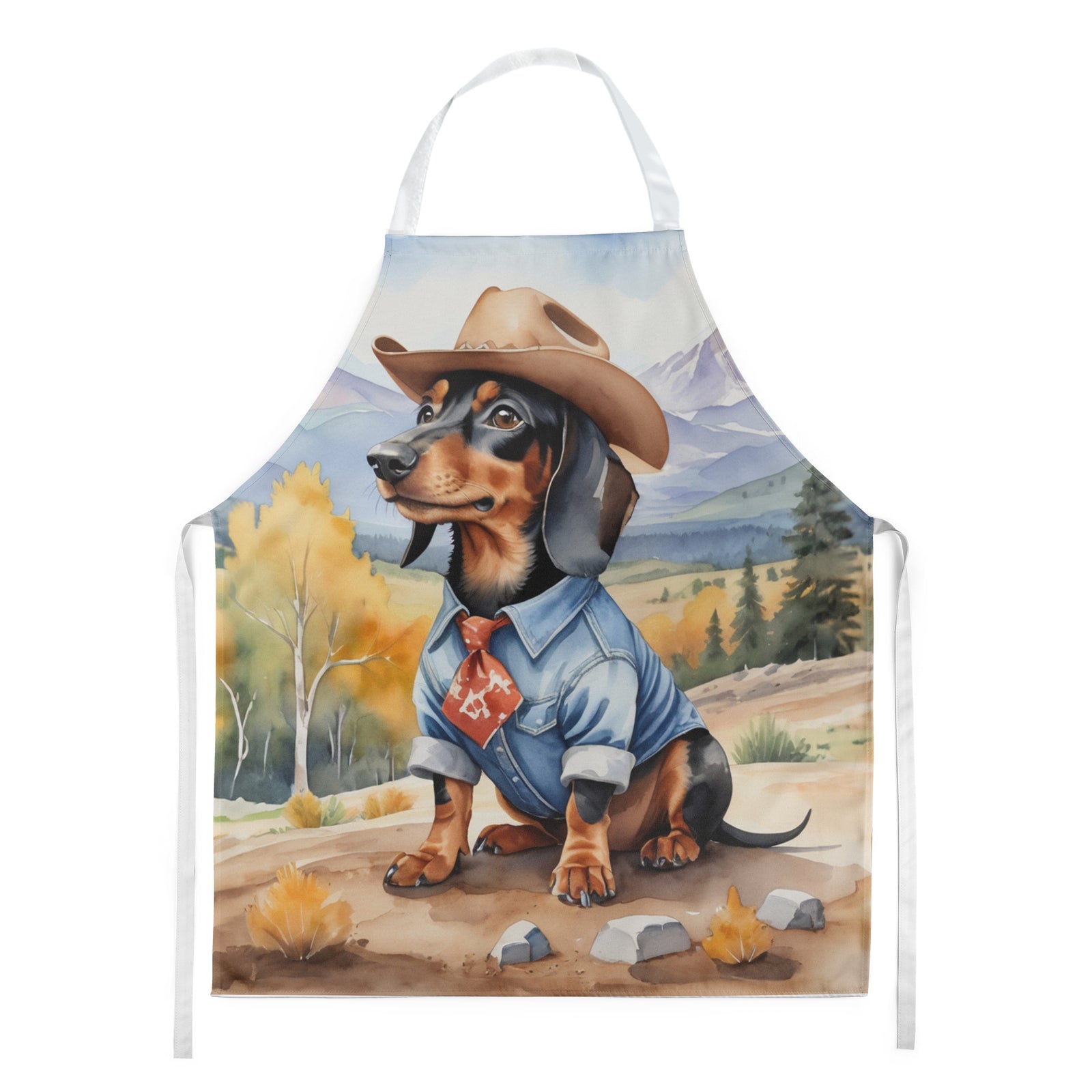 Buy this Dachshund Cowboy Welcome Apron