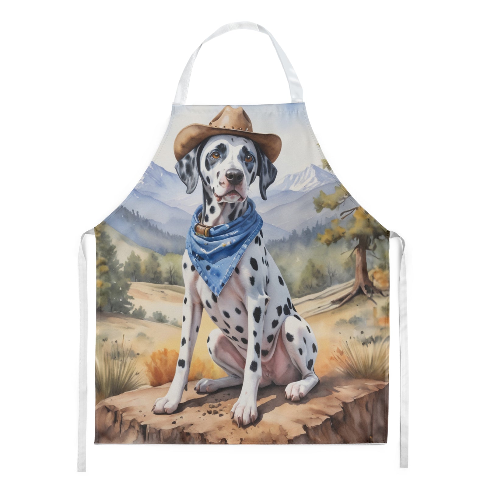 Buy this Dalmatian Cowboy Welcome Apron