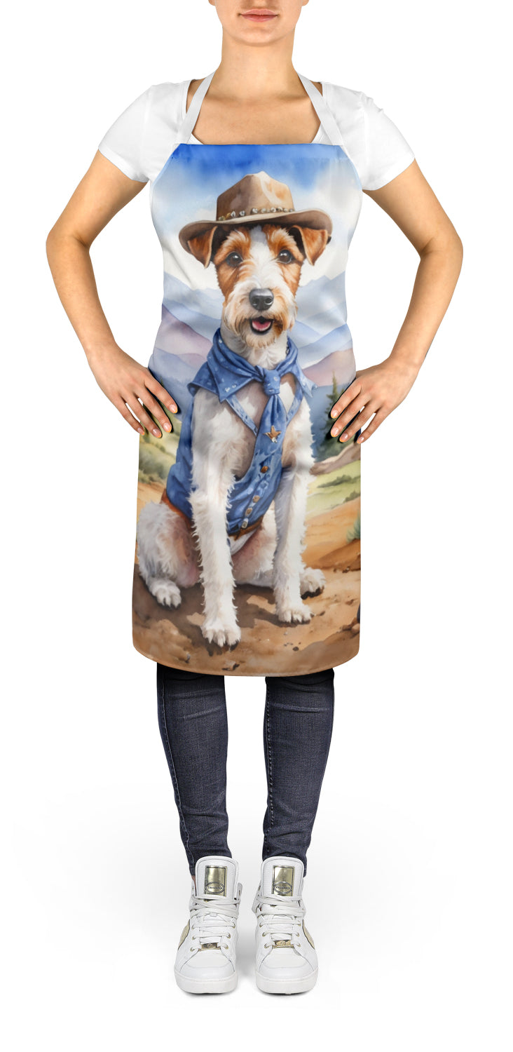 Buy this Fox Terrier Cowboy Welcome Apron