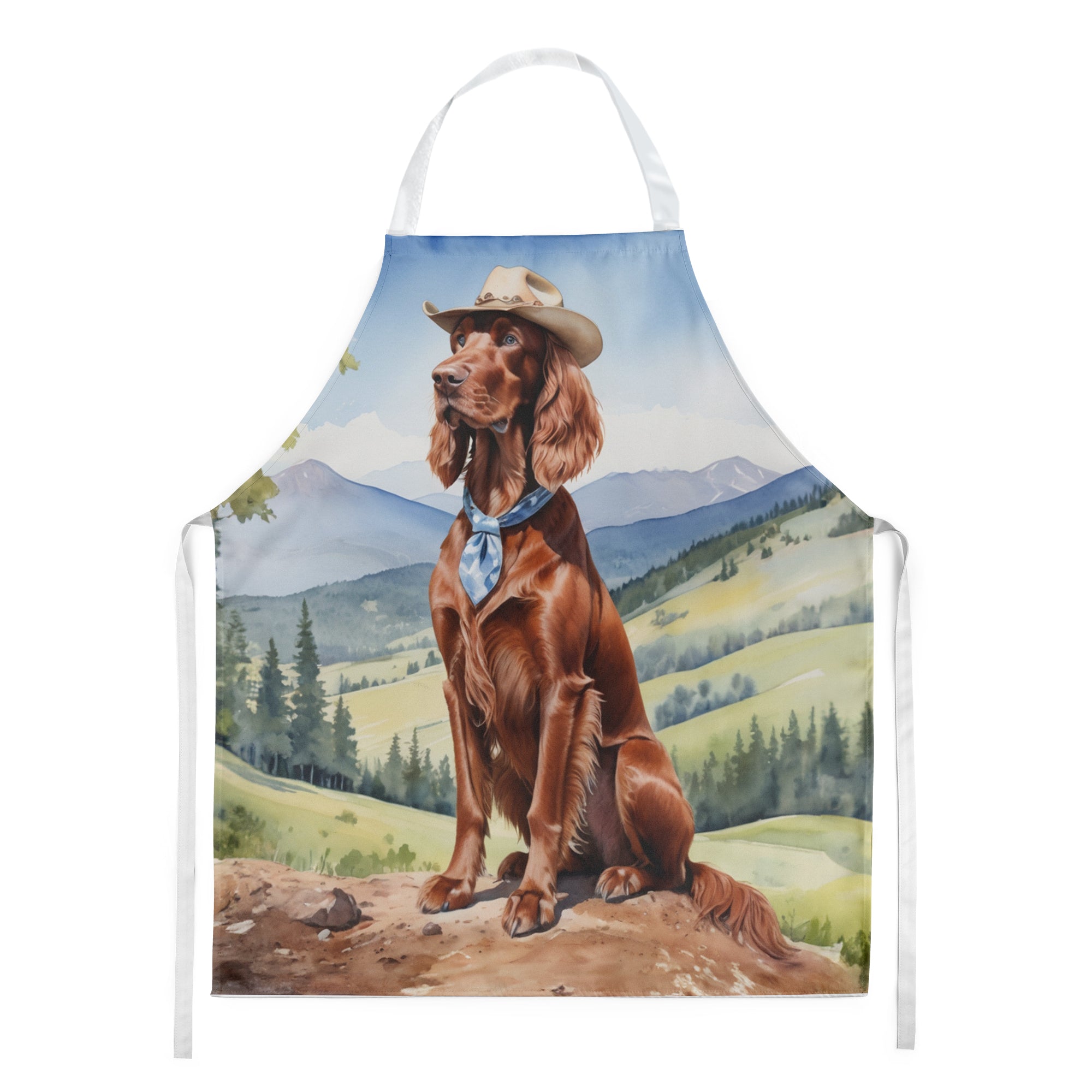 Buy this Irish Setter Cowboy Welcome Apron