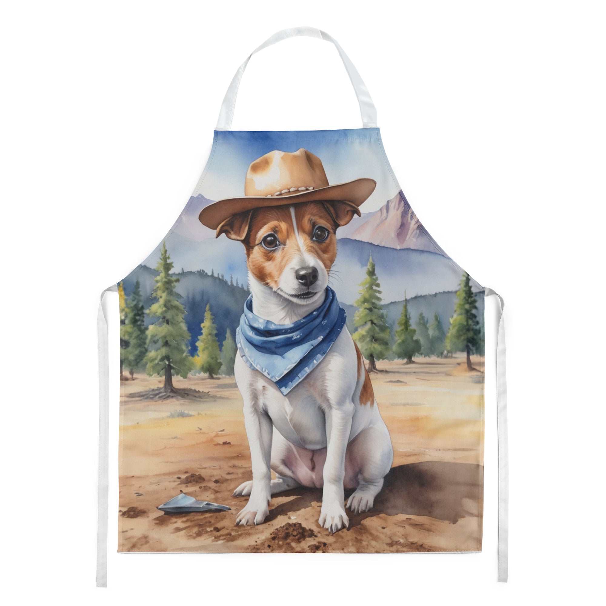 Buy this Jack Russell Terrier Cowboy Welcome Apron