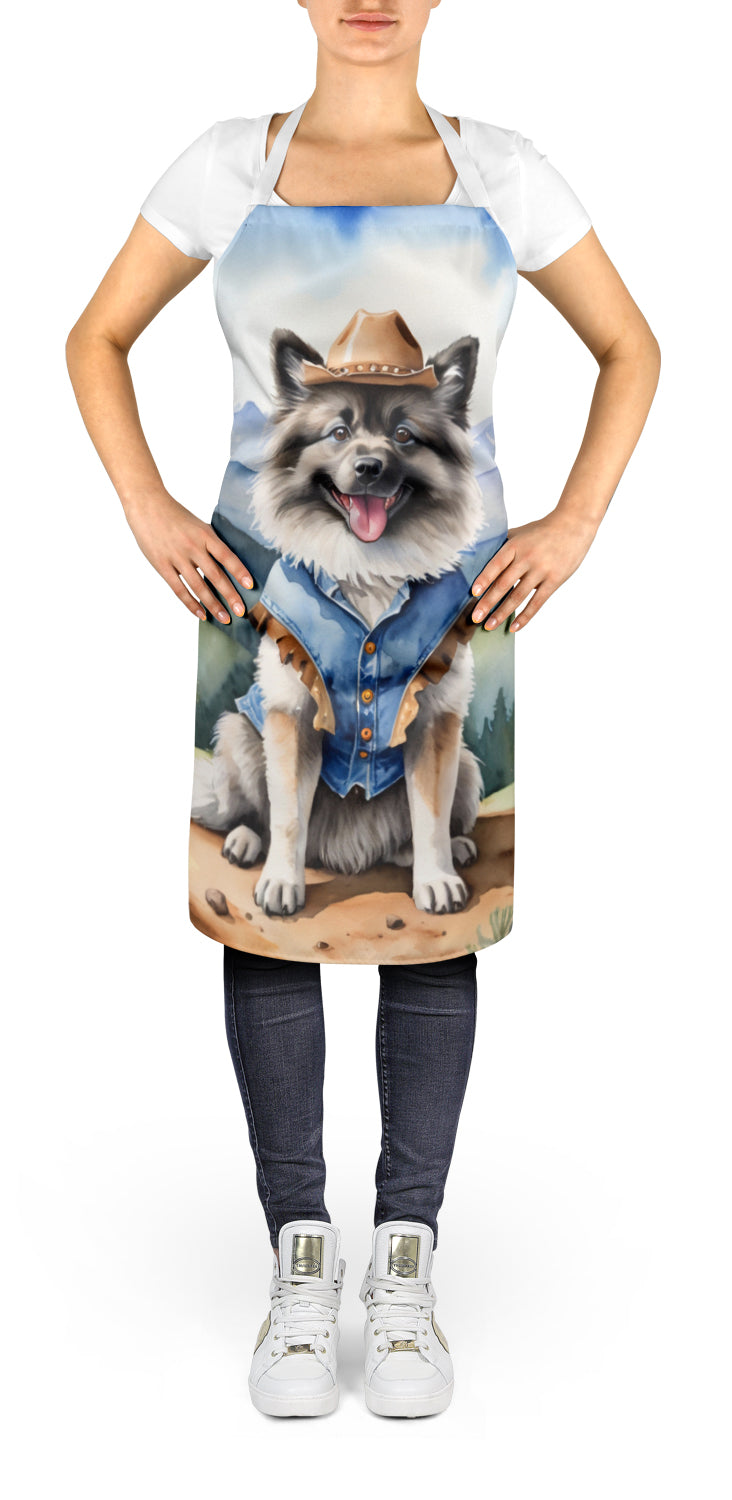 Buy this Keeshond Cowboy Welcome Apron