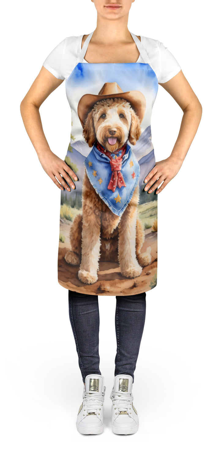 Buy this Labradoodle Cowboy Welcome Apron
