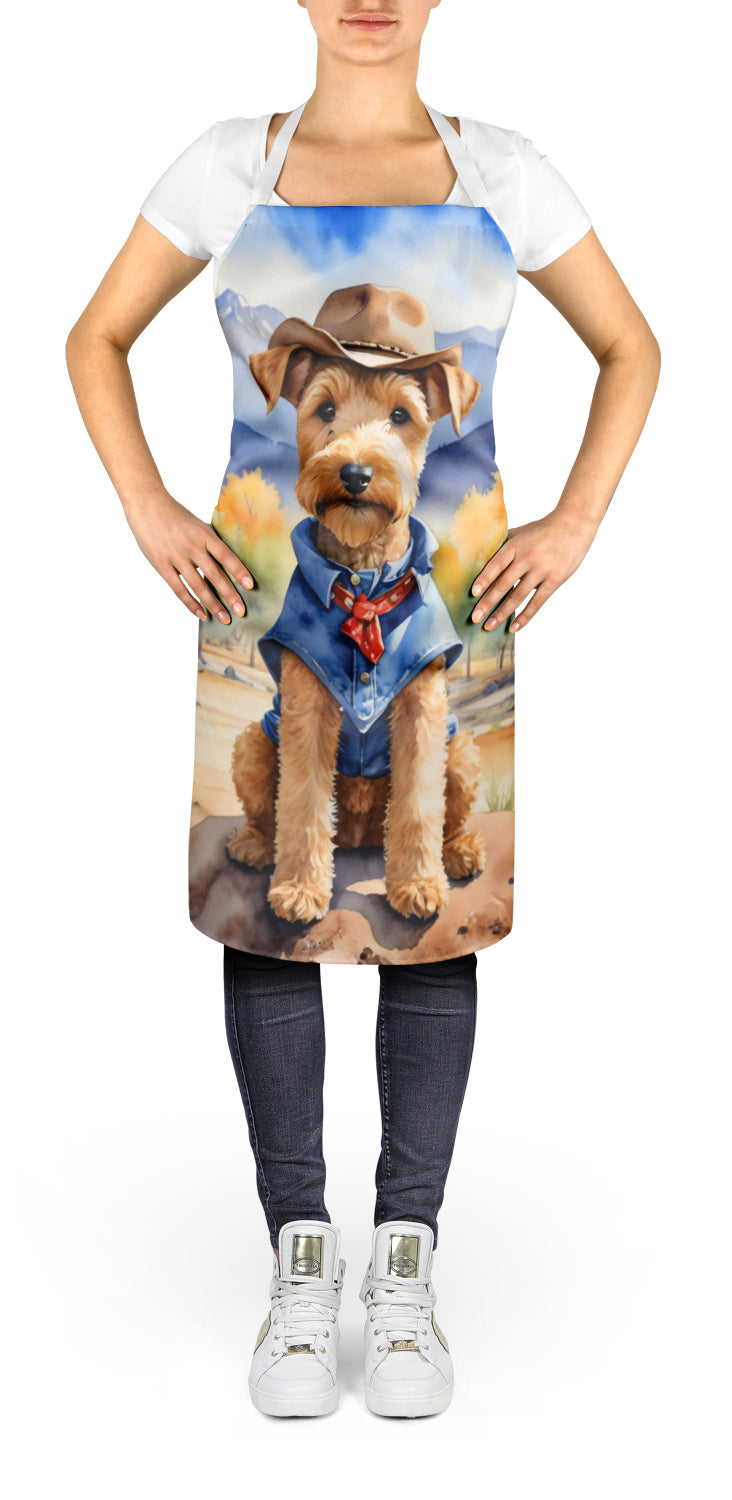 Buy this Lakeland Terrier Cowboy Welcome Apron