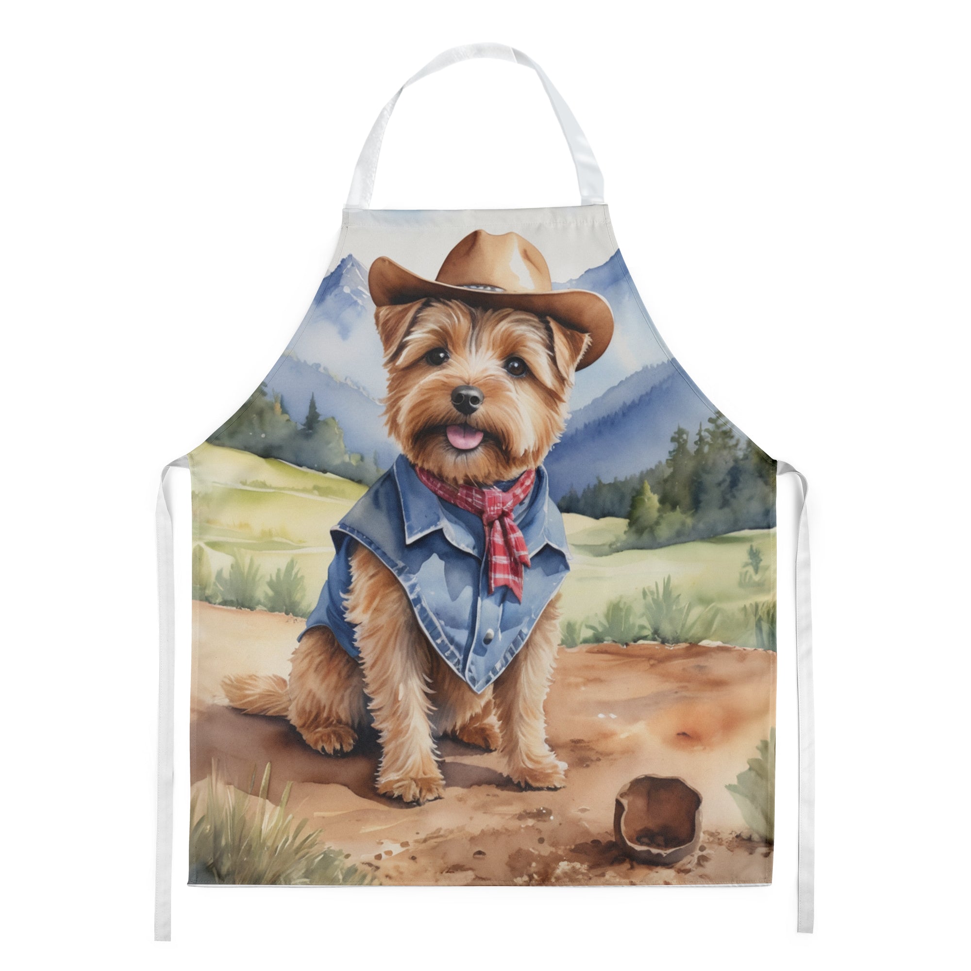 Buy this Norfolk Terrier Cowboy Welcome Apron