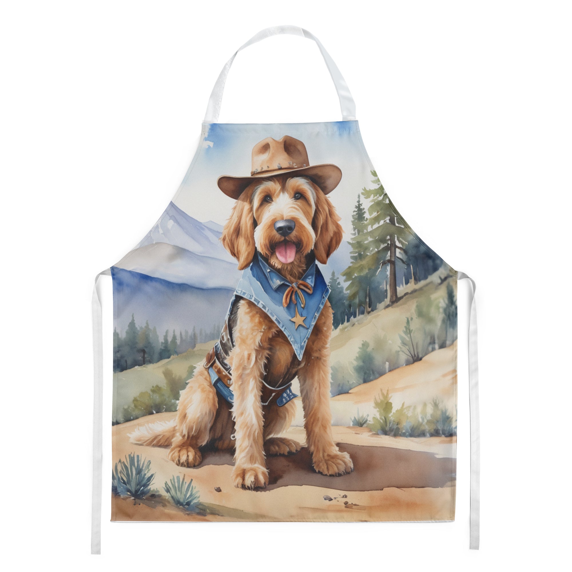 Buy this Otterhound Cowboy Welcome Apron