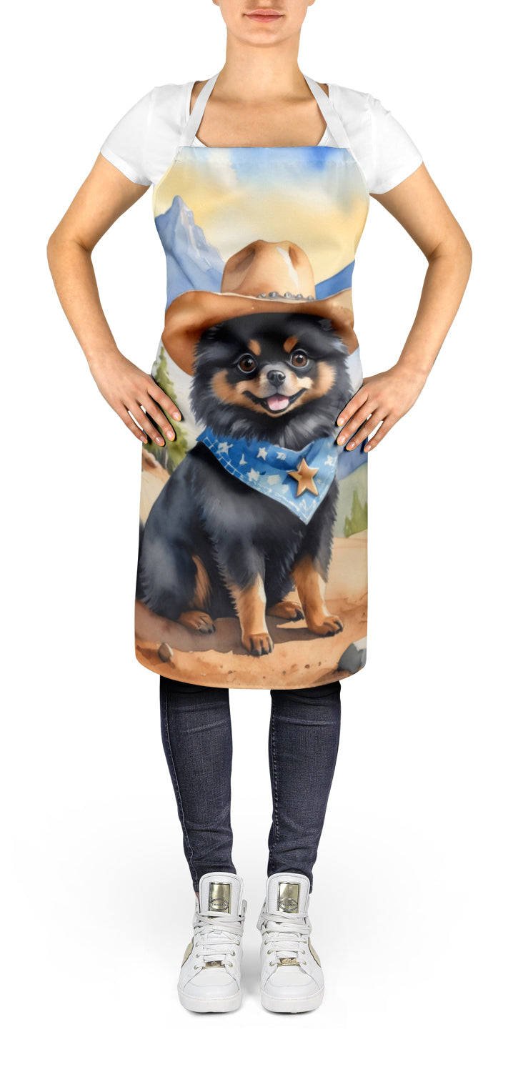 Buy this Pomeranian Cowboy Welcome Apron