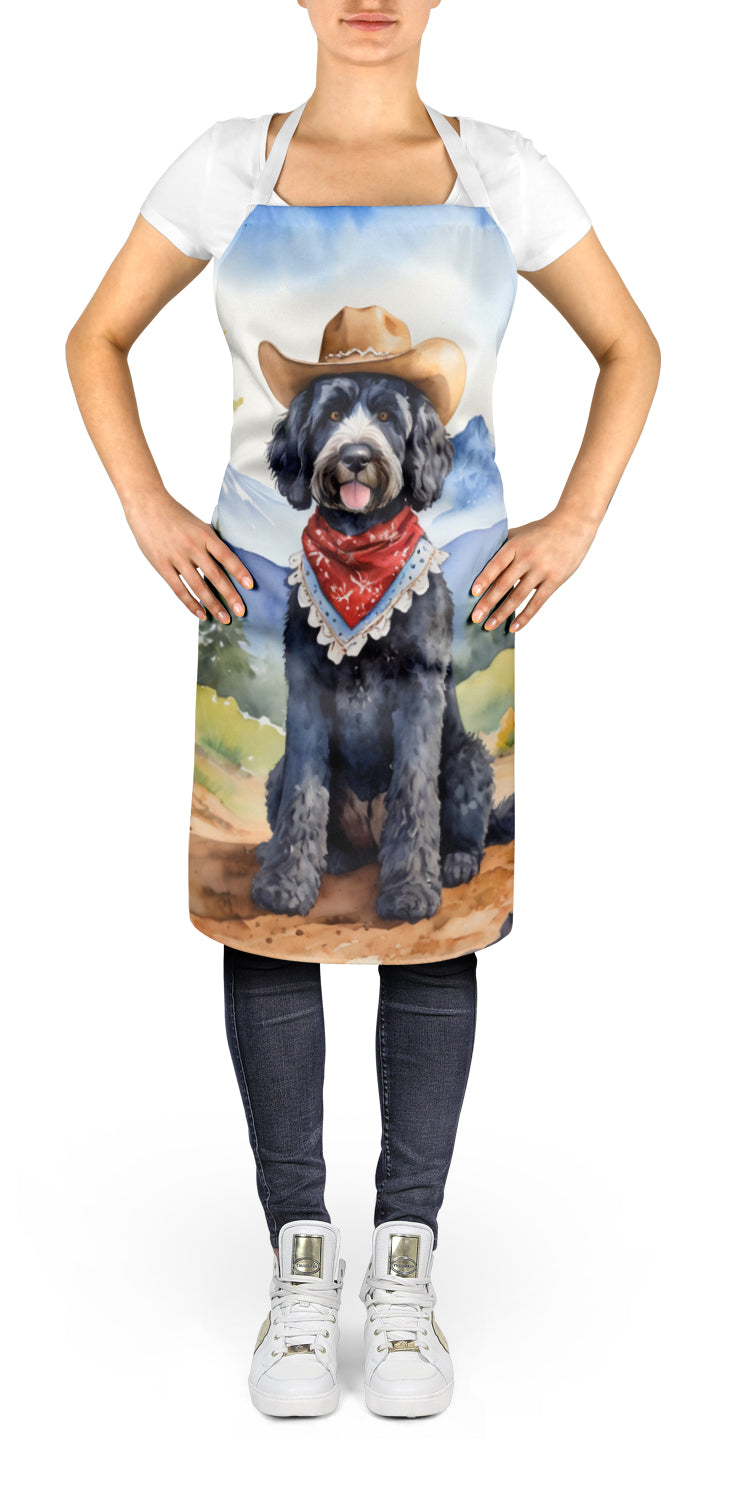 Buy this Portuguese Water Dog Cowboy Welcome Apron
