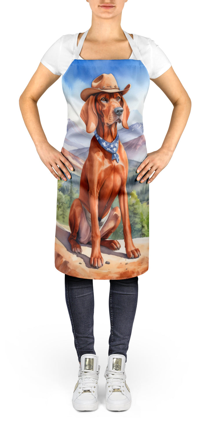 Buy this Redbone Coonhound Cowboy Welcome Apron