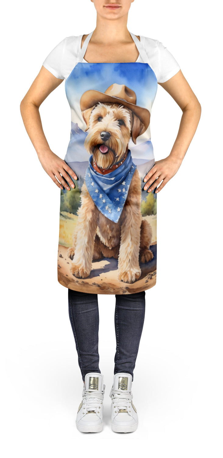Buy this Wheaten Terrier Cowboy Welcome Apron