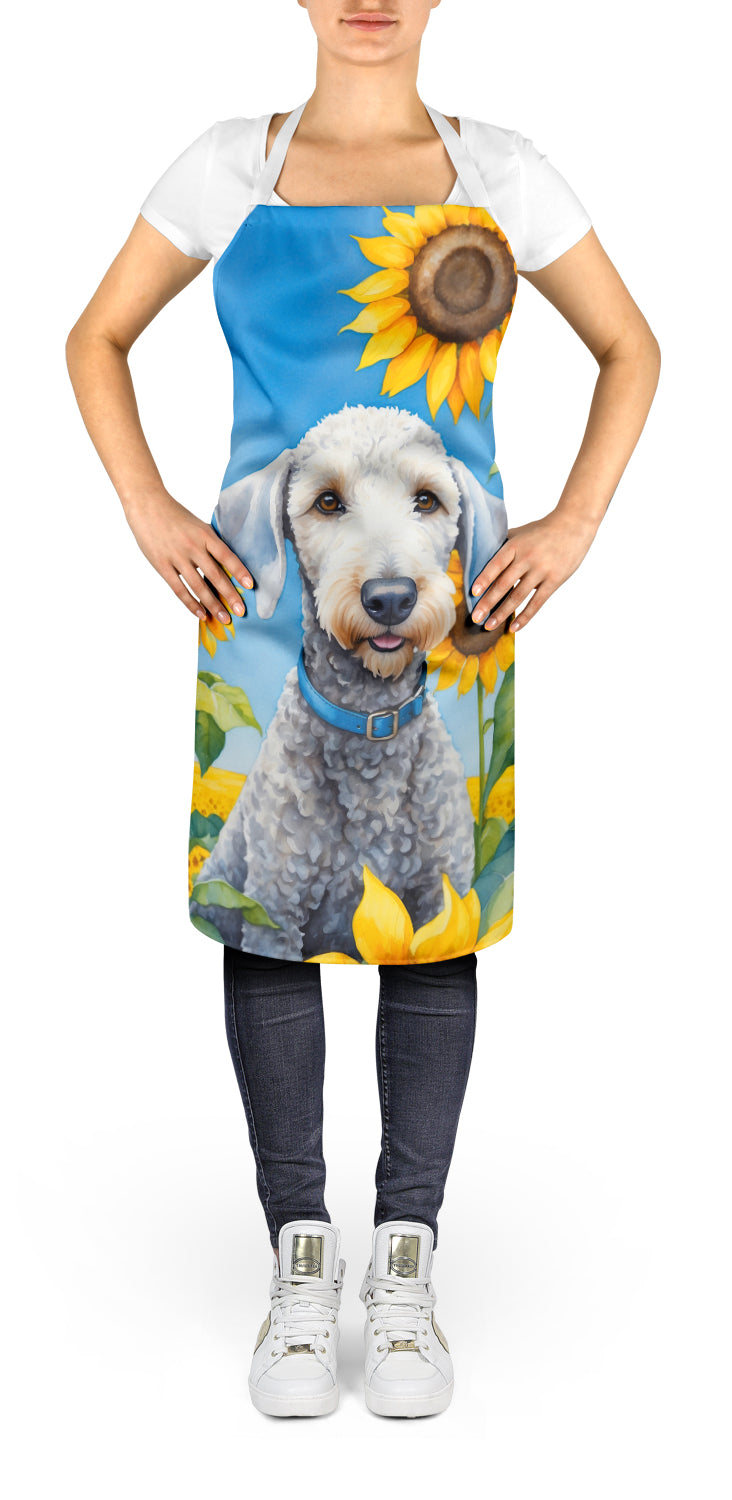 Buy this Bedlington Terrier in Sunflowers Apron