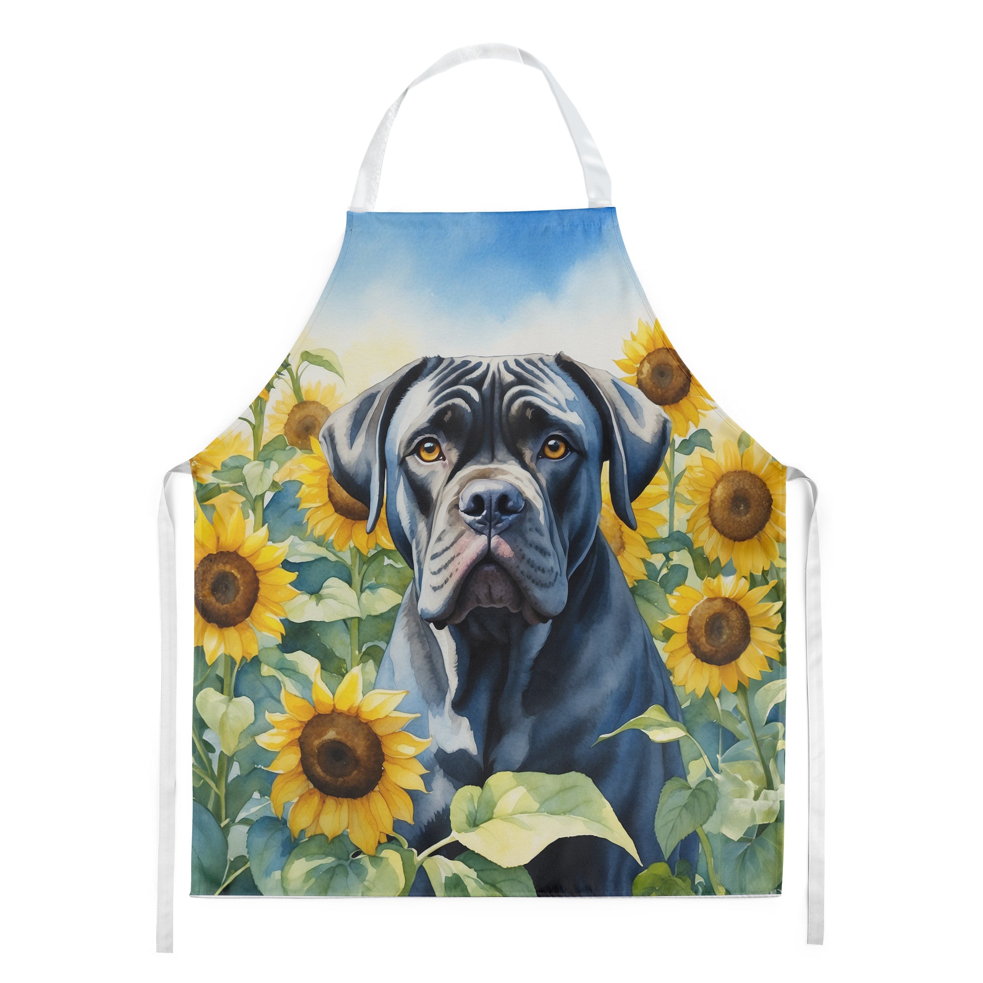 Buy this Cane Corso in Sunflowers Apron