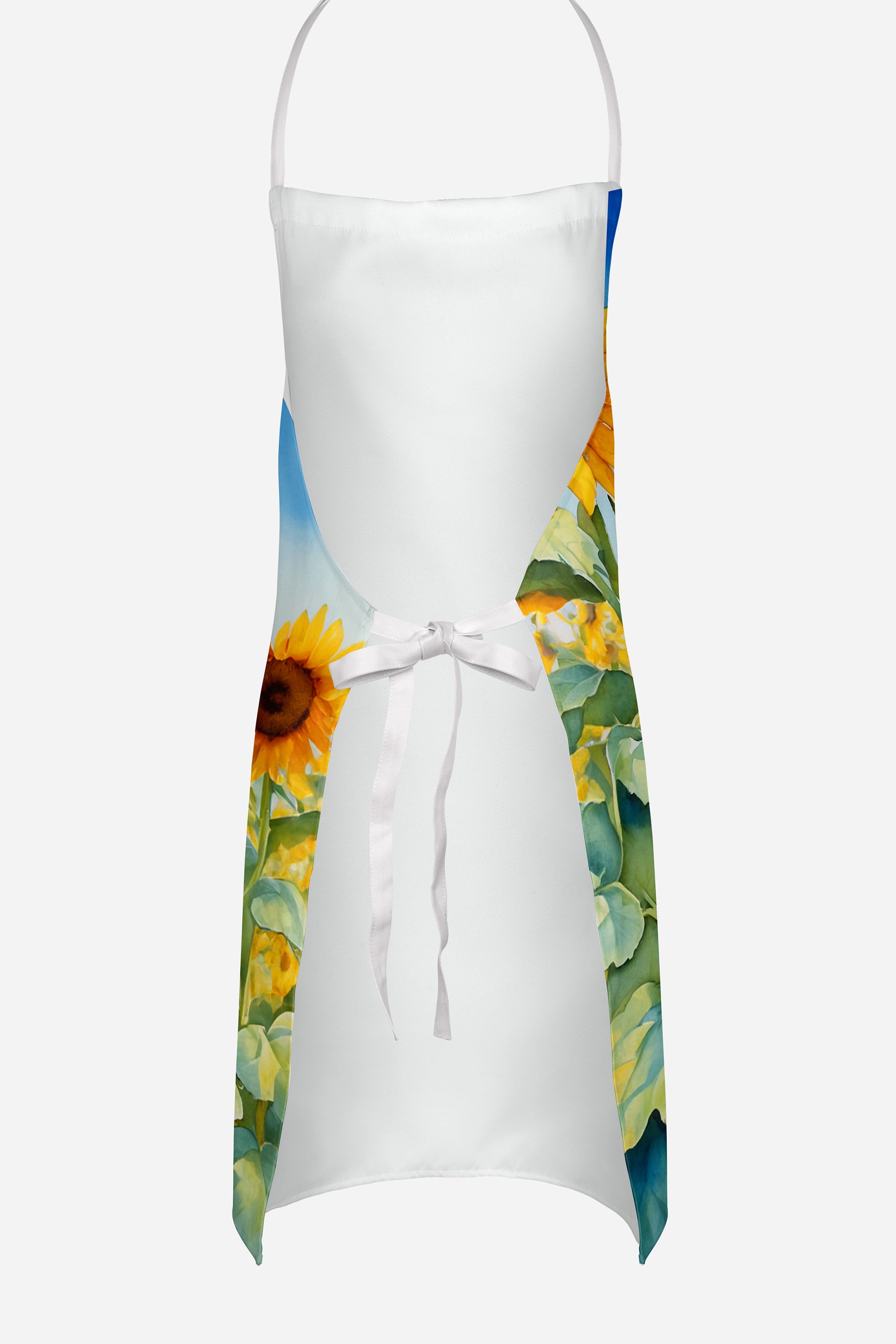 Catahoula in Sunflowers Apron