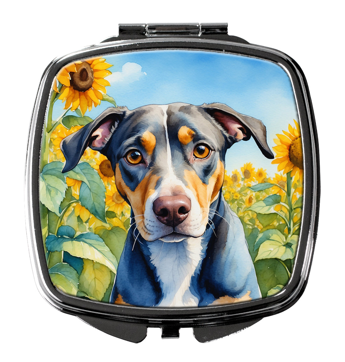 Buy this Catahoula in Sunflowers Compact Mirror