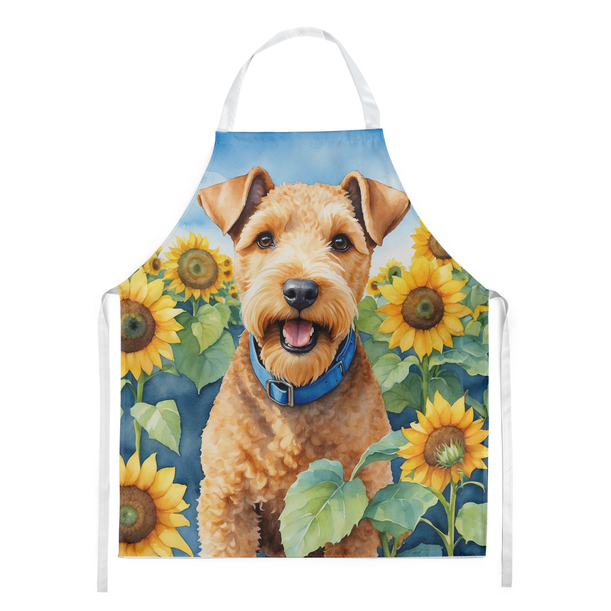 Buy this Lakeland Terrier in Sunflowers Apron