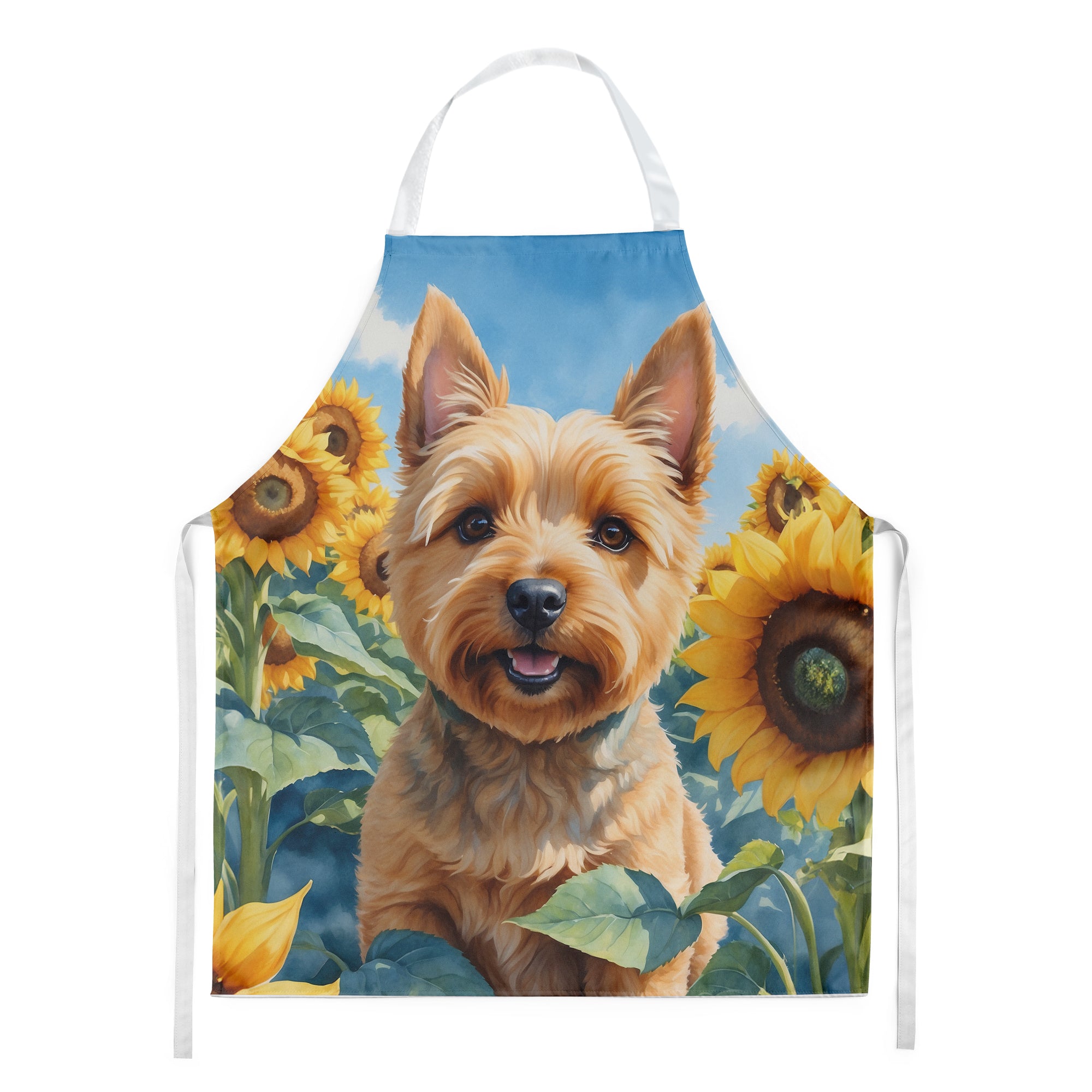 Buy this Norwich Terrier in Sunflowers Apron
