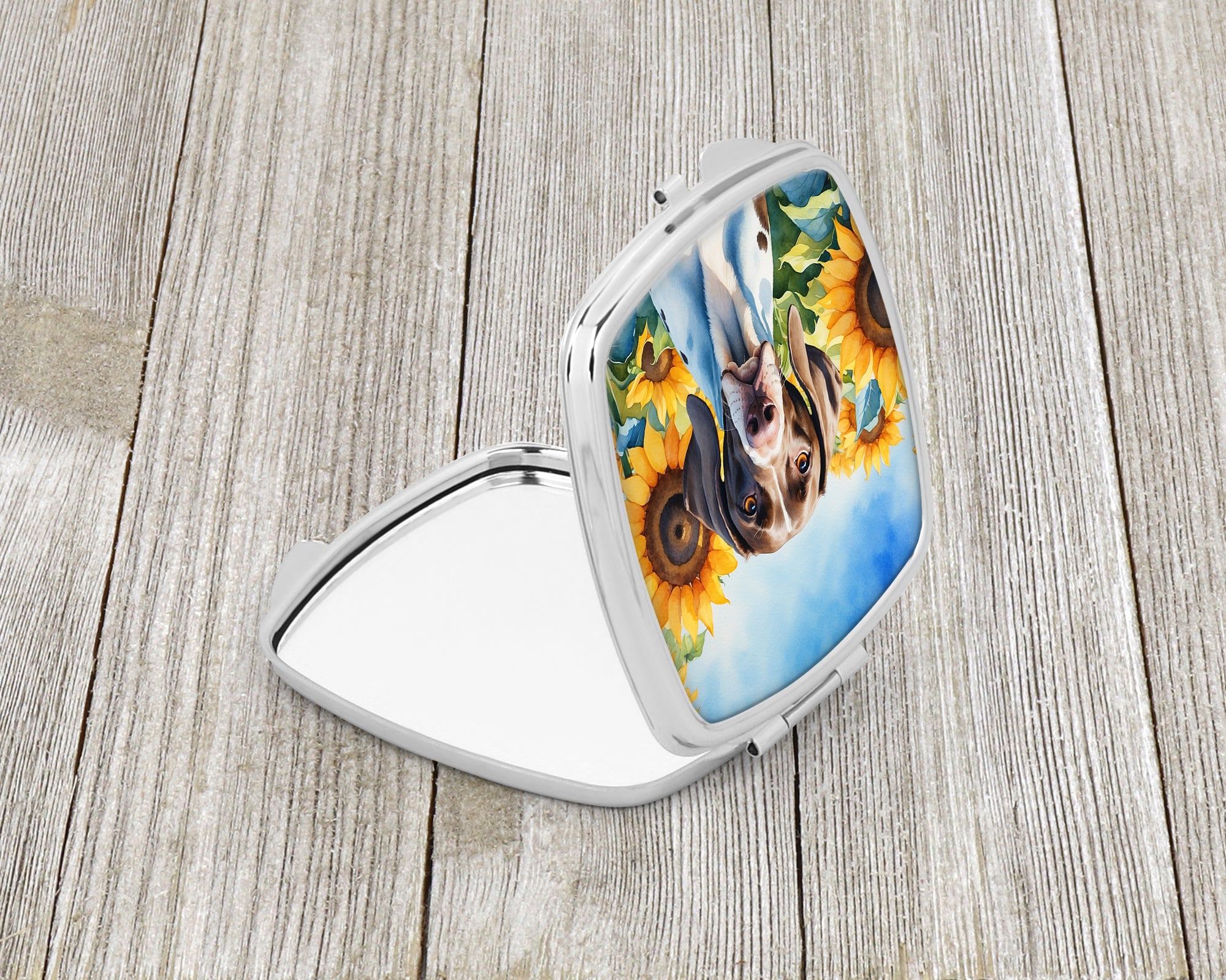 Buy this Pointer in Sunflowers Compact Mirror