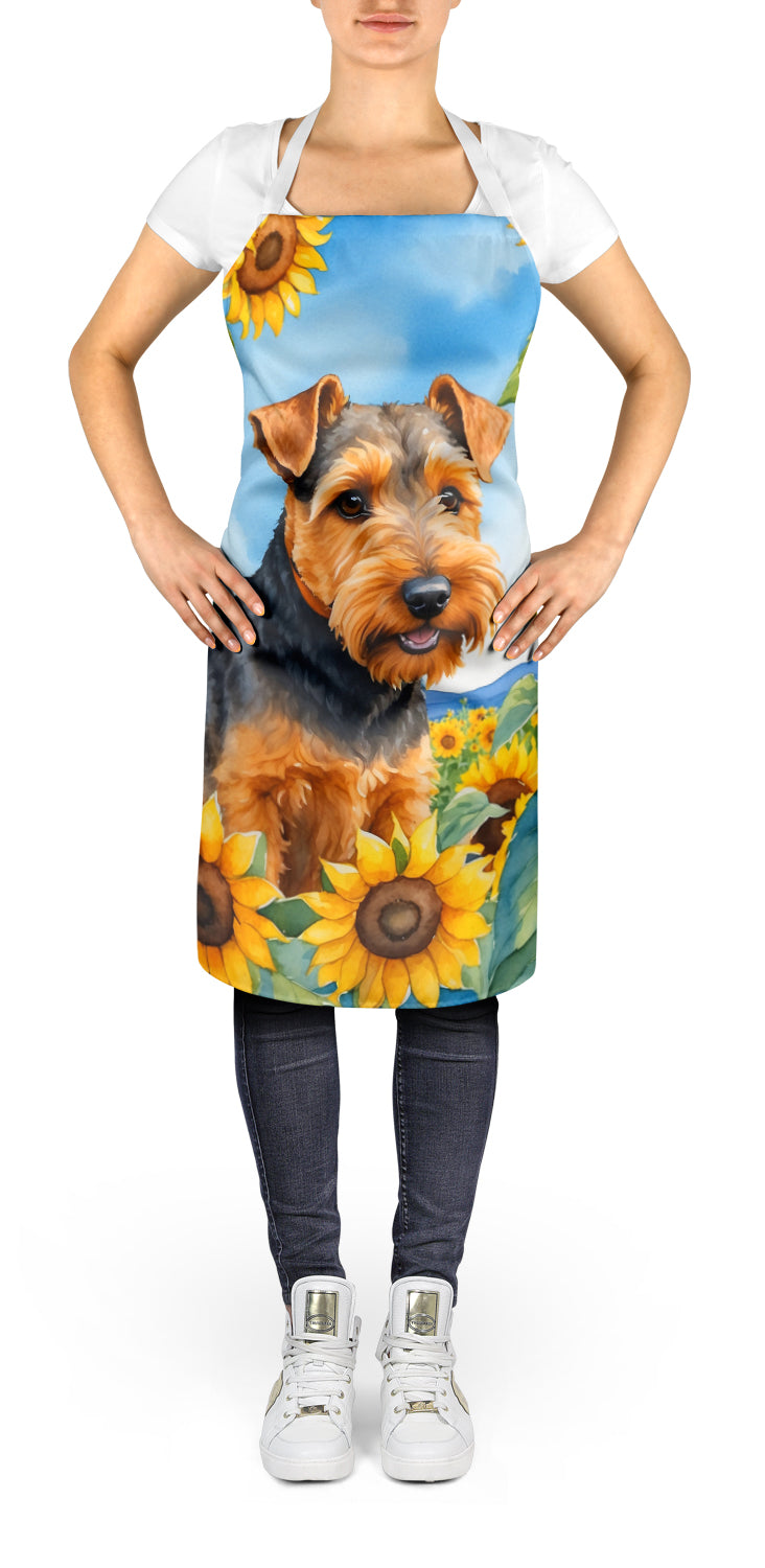 Buy this Welsh Terrier in Sunflowers Apron