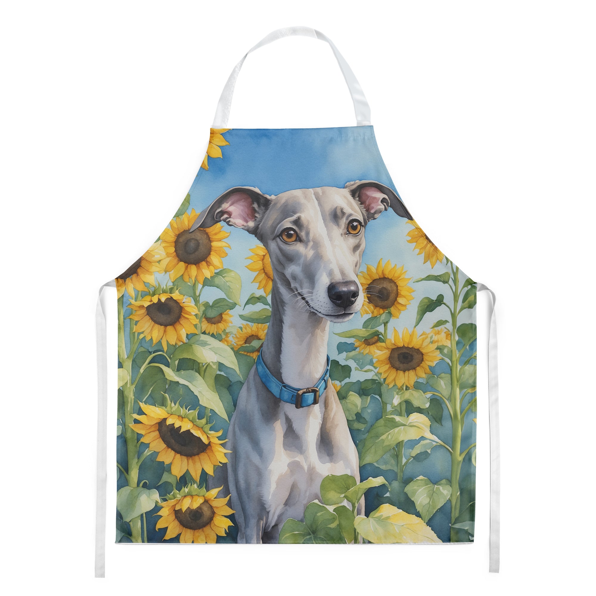 Buy this Whippet in Sunflowers Apron