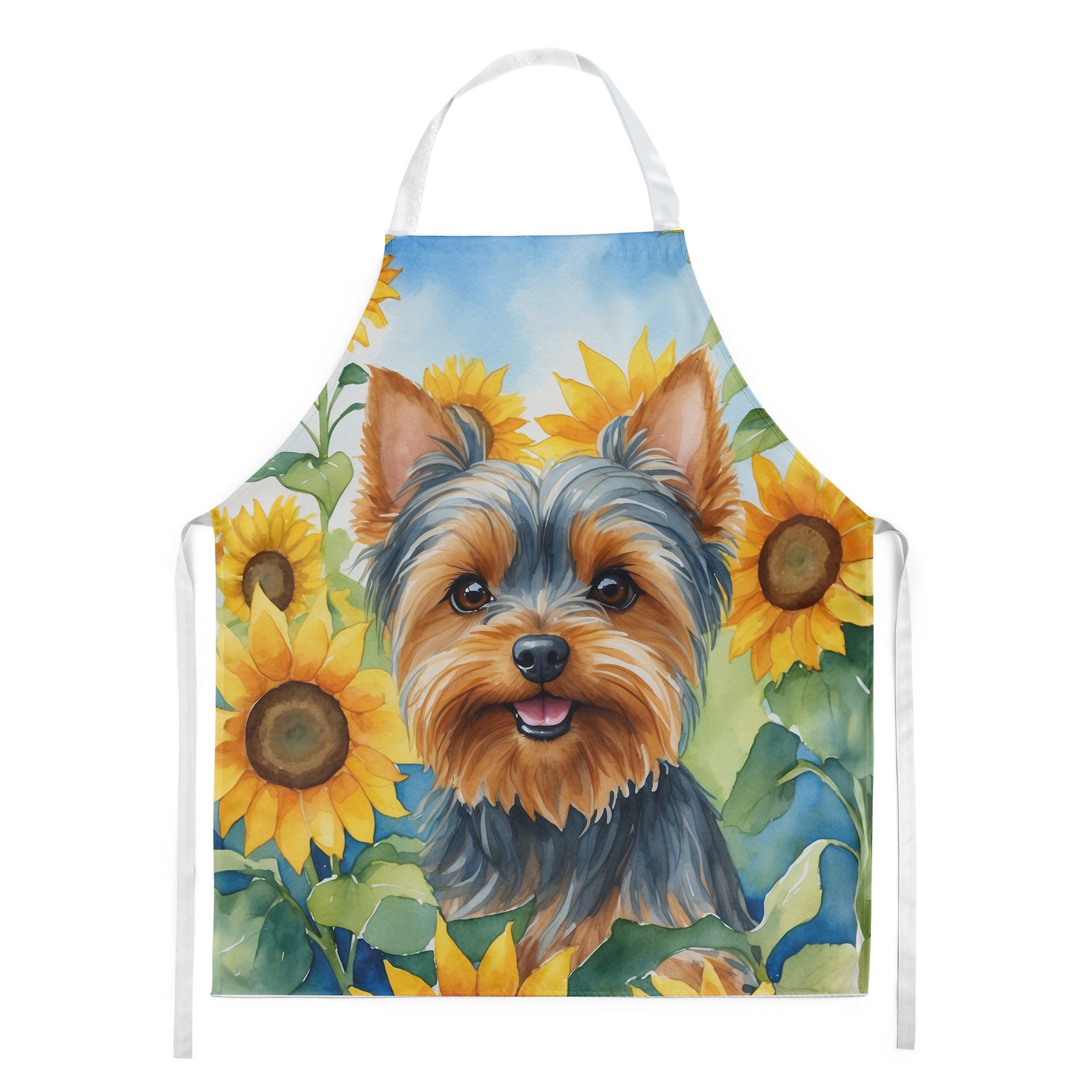 Buy this Yorkshire Terrier in Sunflowers Apron