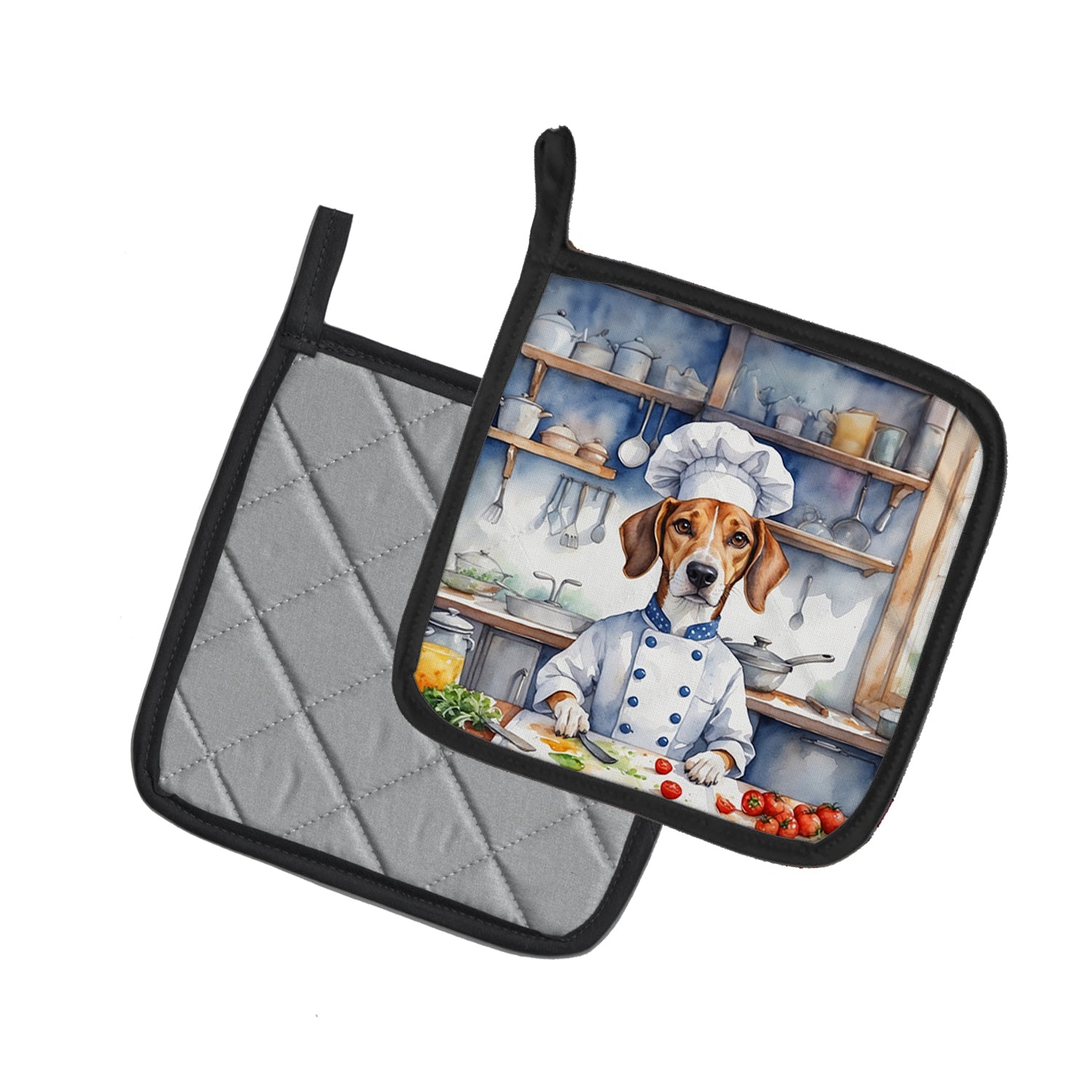 Buy this American Foxhound The Chef Pair of Pot Holders