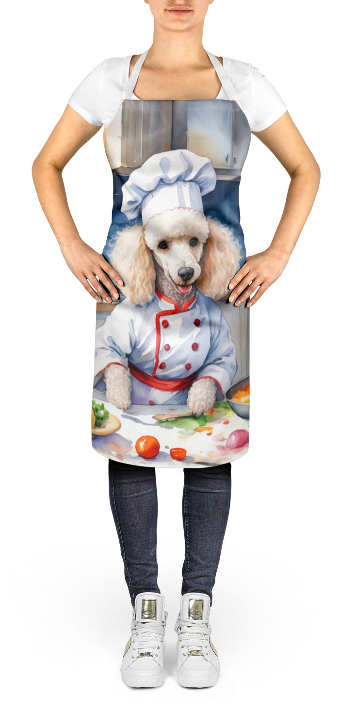 White Poodle The Chef Apron