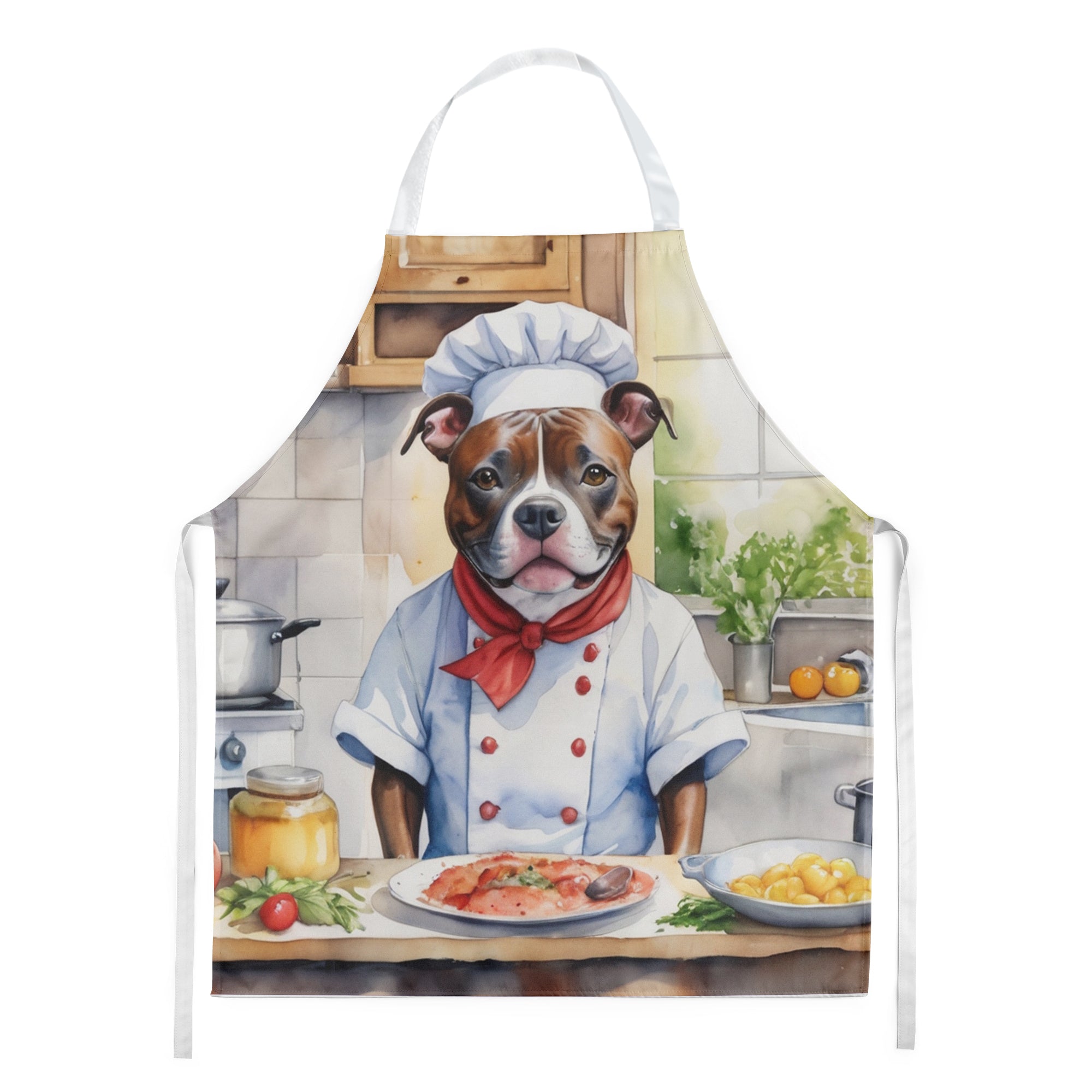 Buy this Staffordshire Bull Terrier The Chef Apron