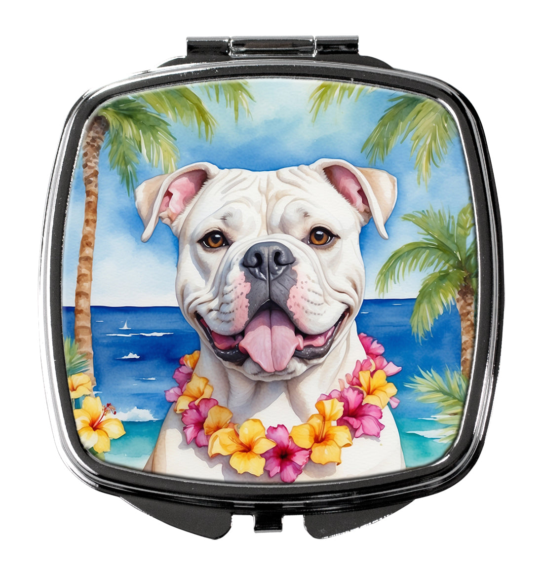 Buy this American Bulldog Luau Compact Mirror