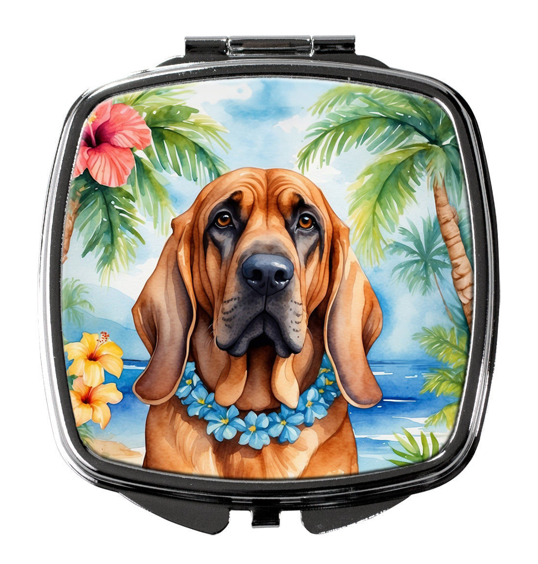 Buy this Bloodhound Luau Compact Mirror