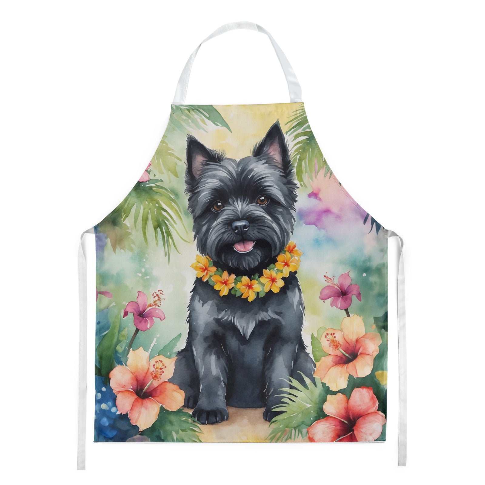 Buy this Cairn Terrier Luau Apron