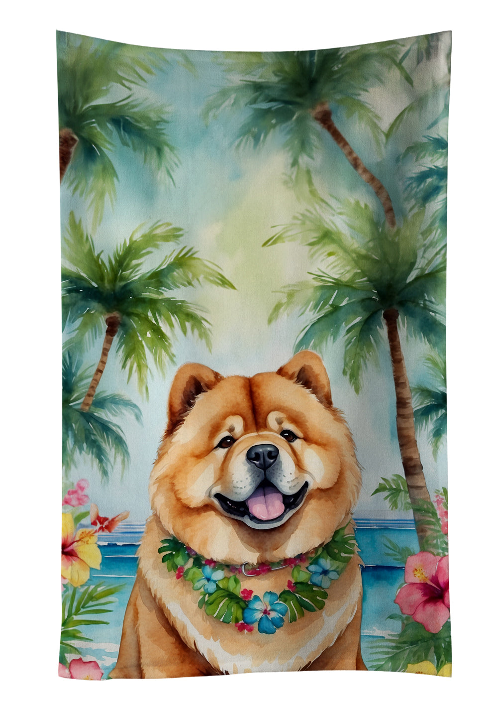 Buy this Chow Chow Luau Kitchen Towel
