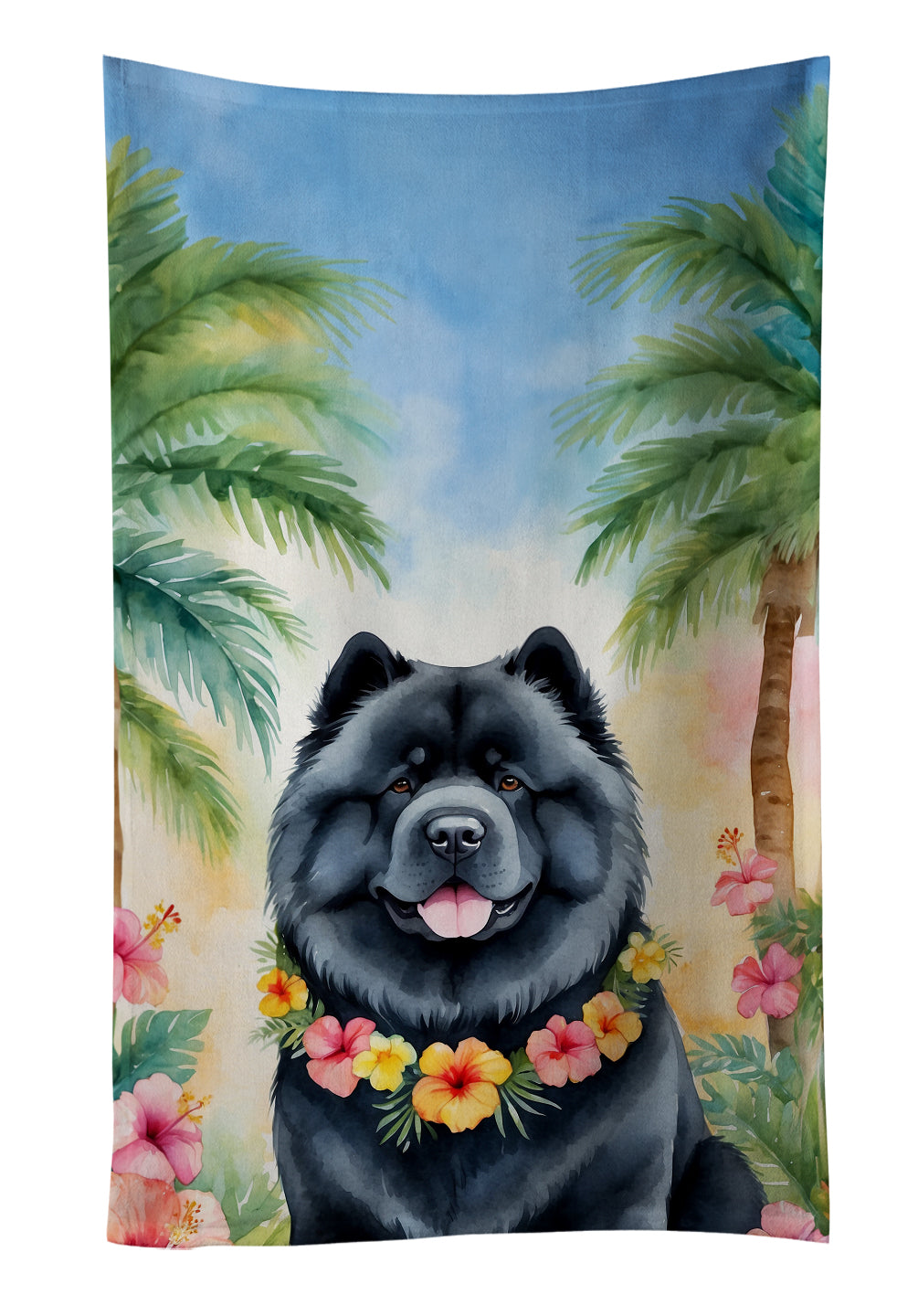 Buy this Chow Chow Luau Kitchen Towel