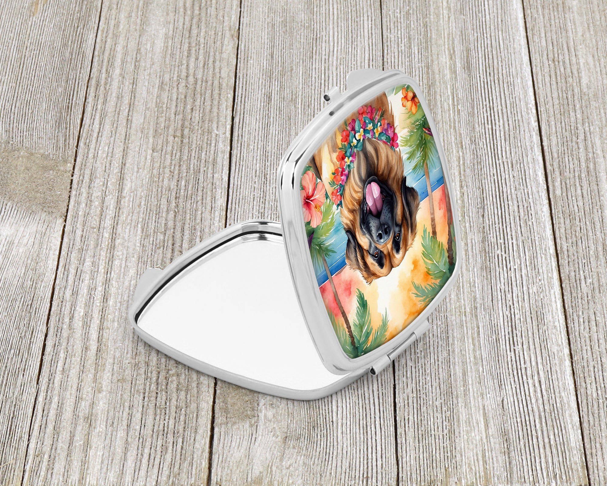 Buy this Leonberger Luau Compact Mirror