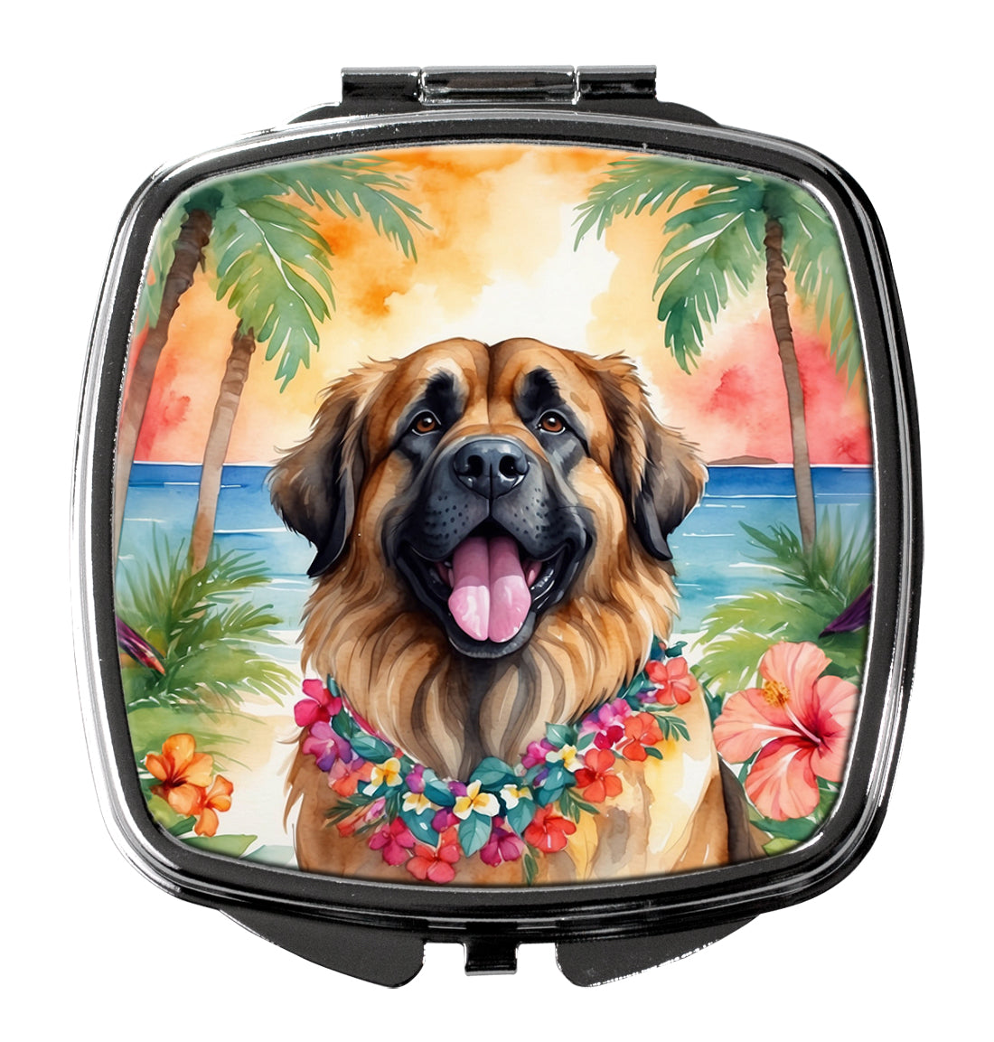 Buy this Leonberger Luau Compact Mirror