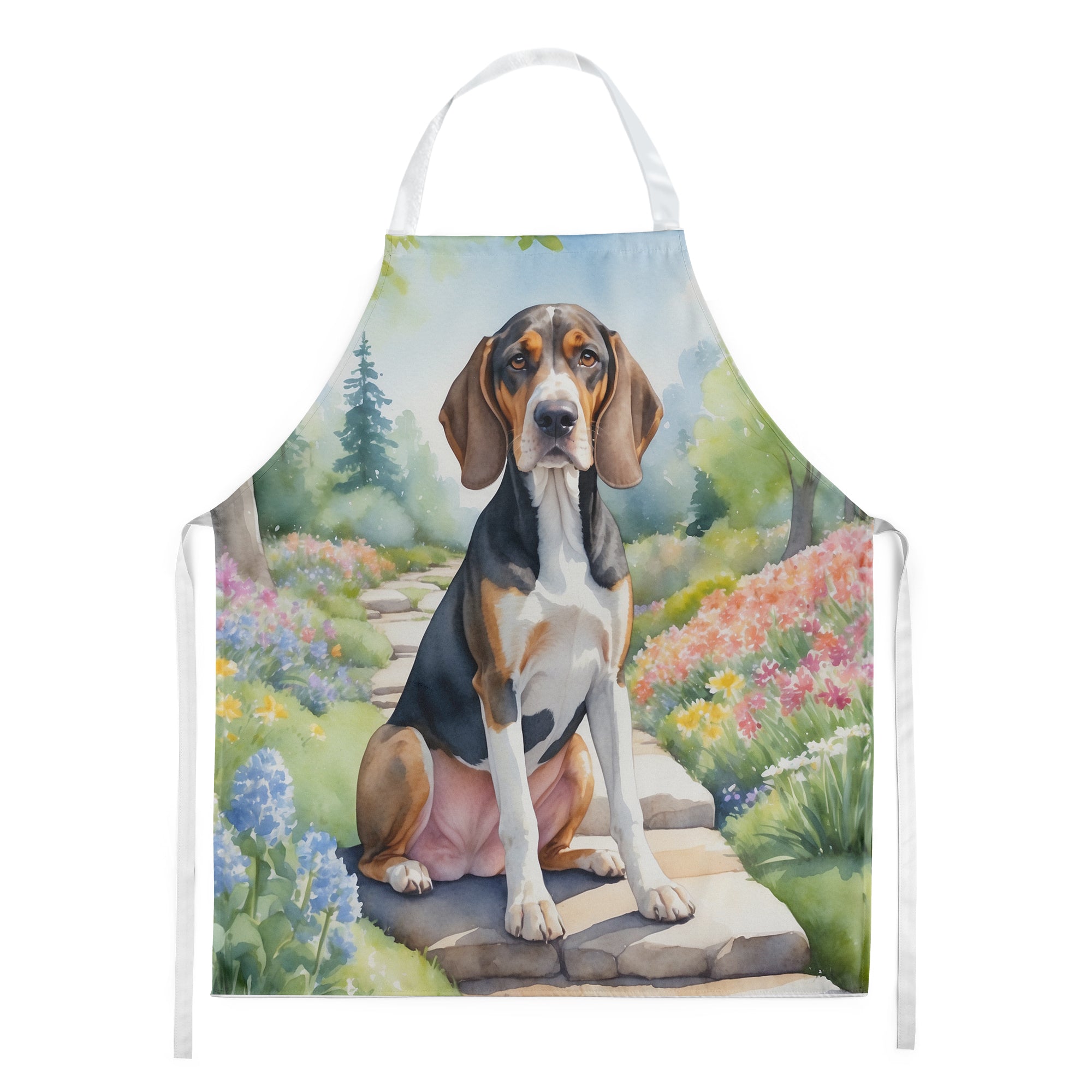 Buy this American English Coonhound Spring Garden Apron