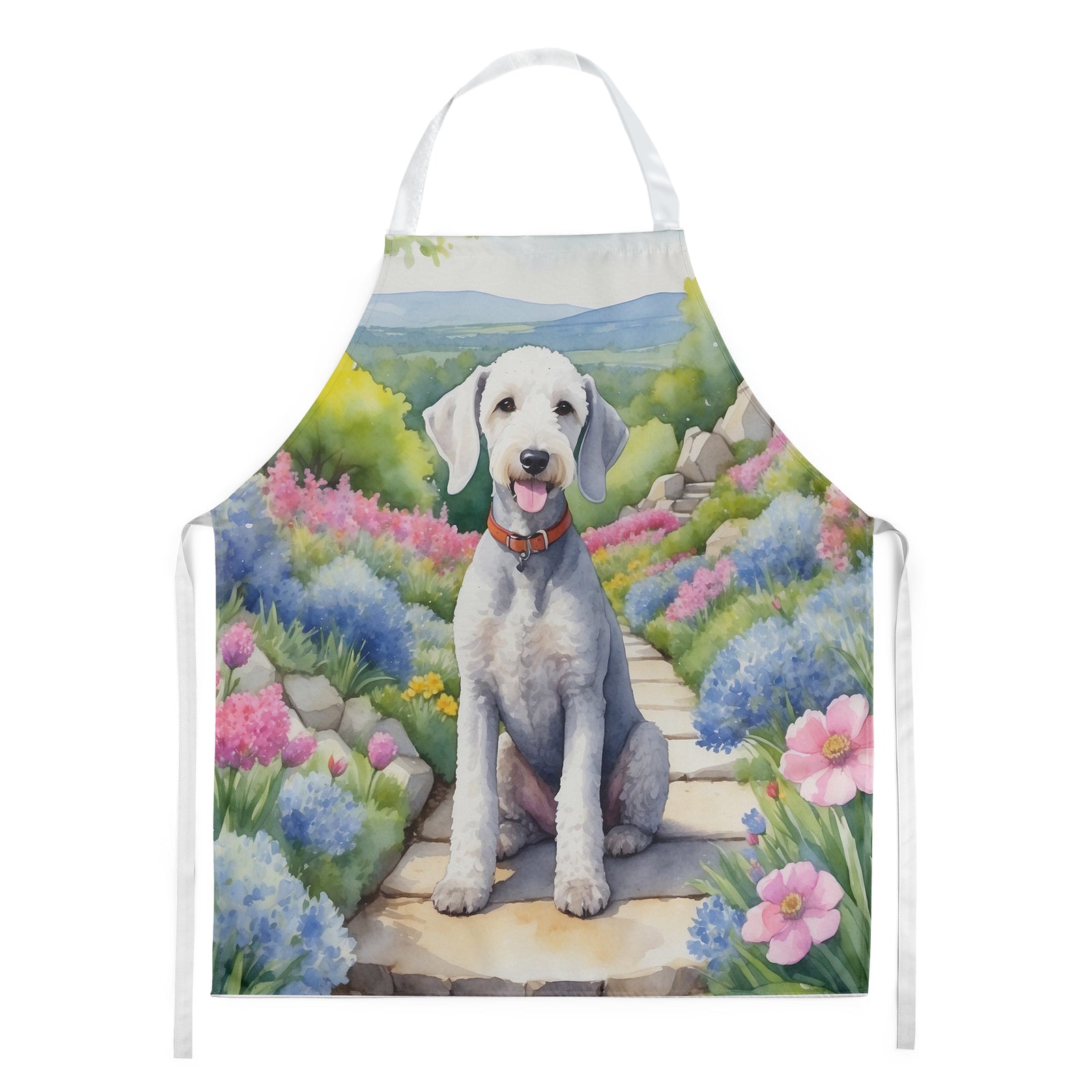 Buy this Bedlington Terrier Spring Garden Apron
