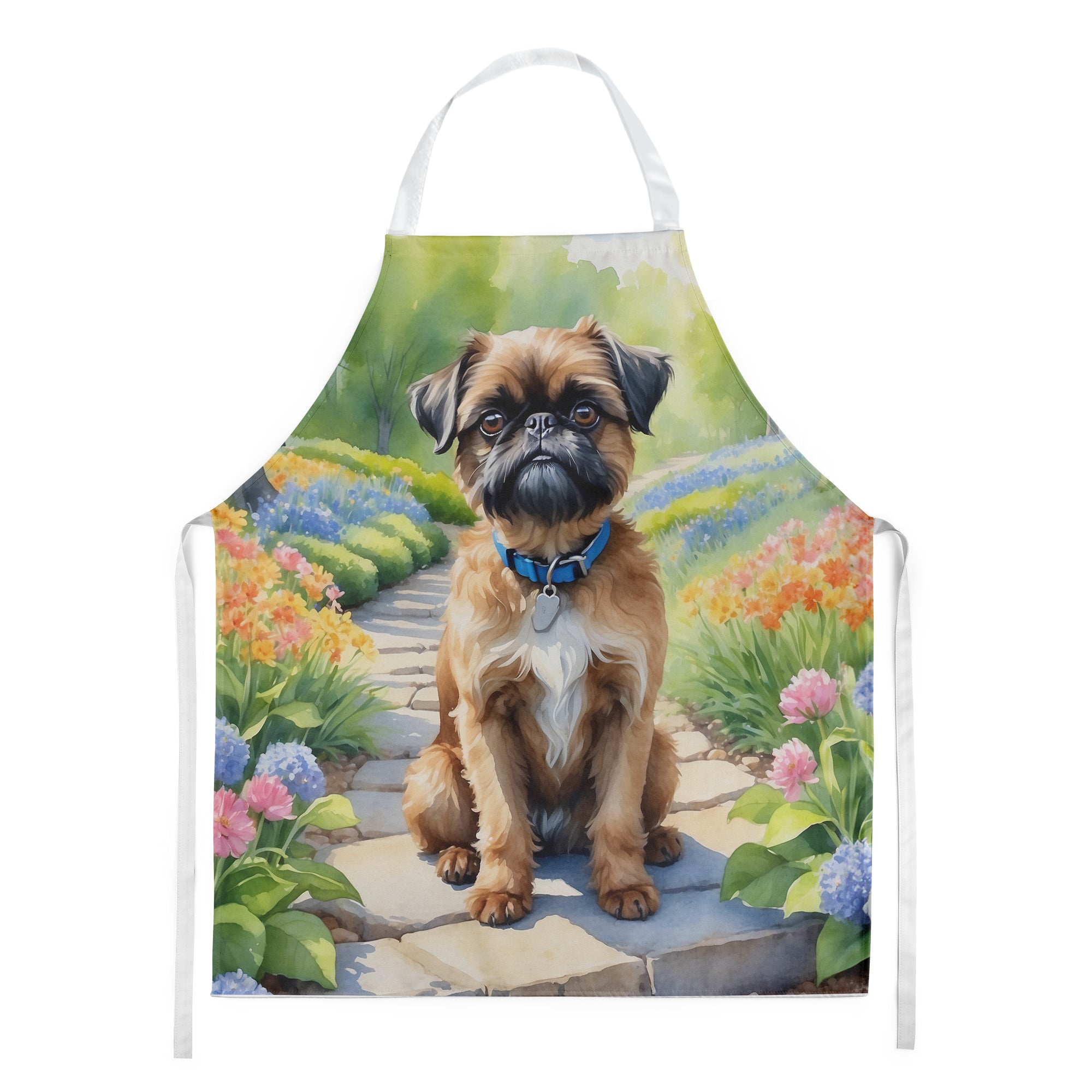 Buy this Brussels Griffon Spring Path Apron