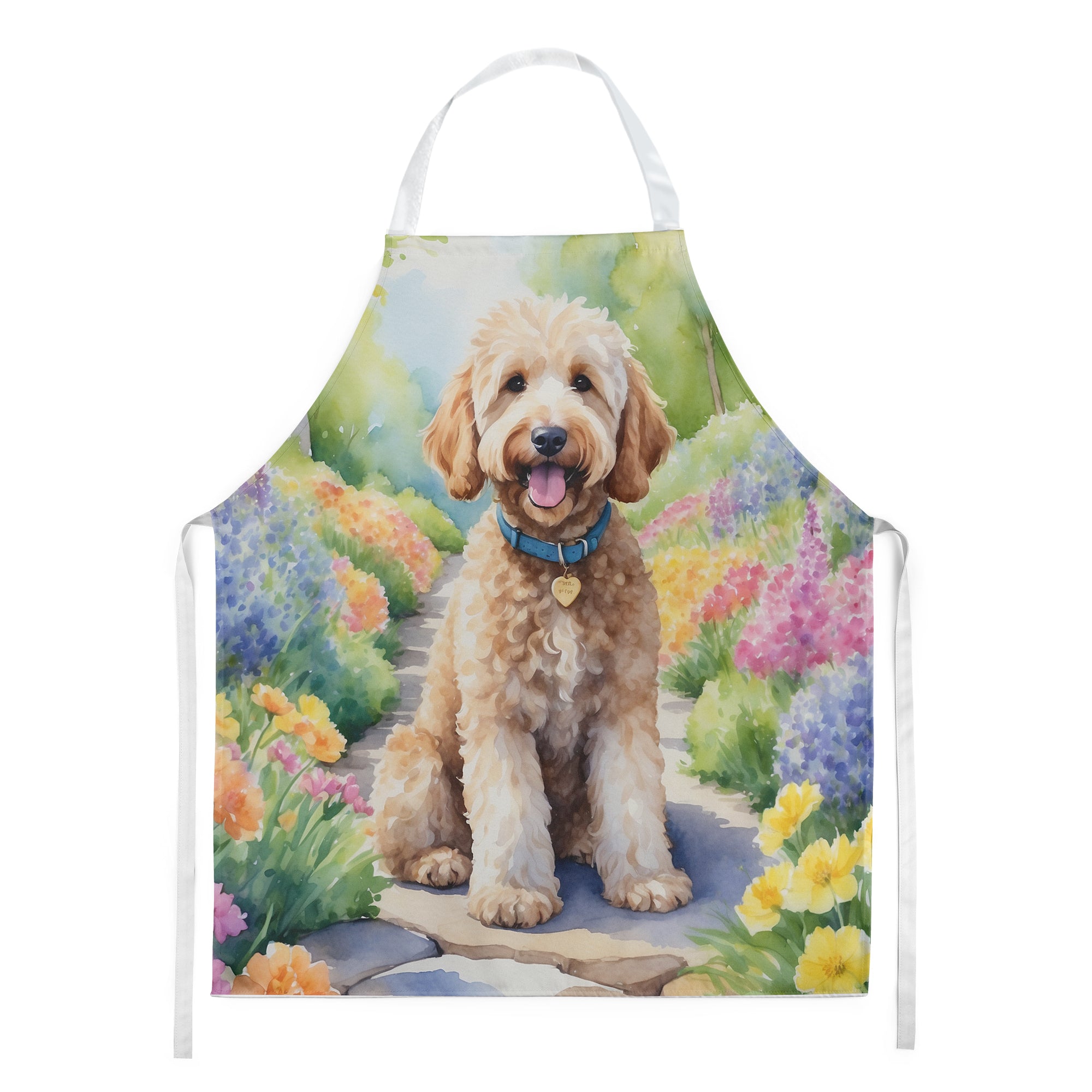 Buy this Goldendoodle Spring Path Apron