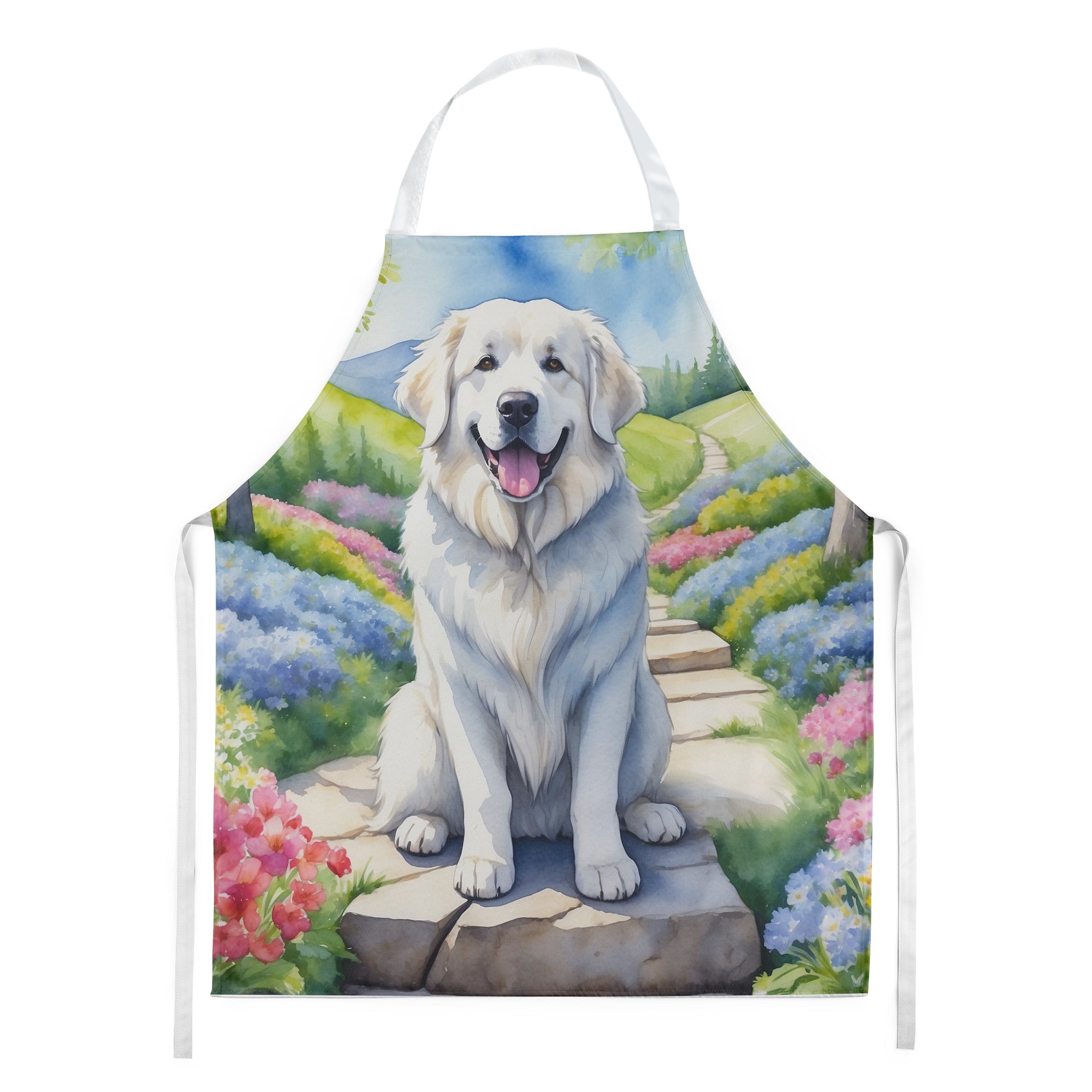 Buy this Great Pyrenees Spring Path Apron