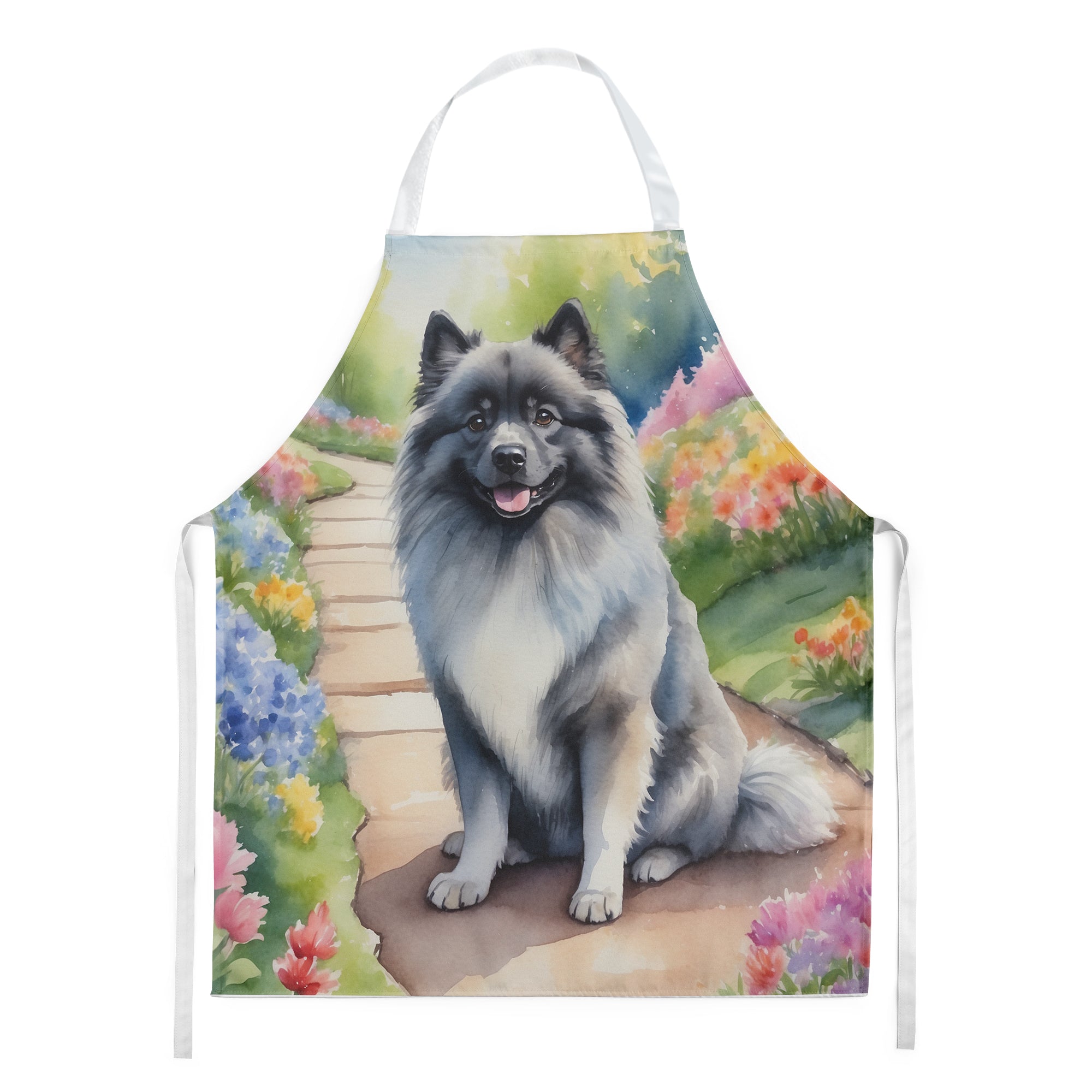 Buy this Keeshond Spring Path Apron