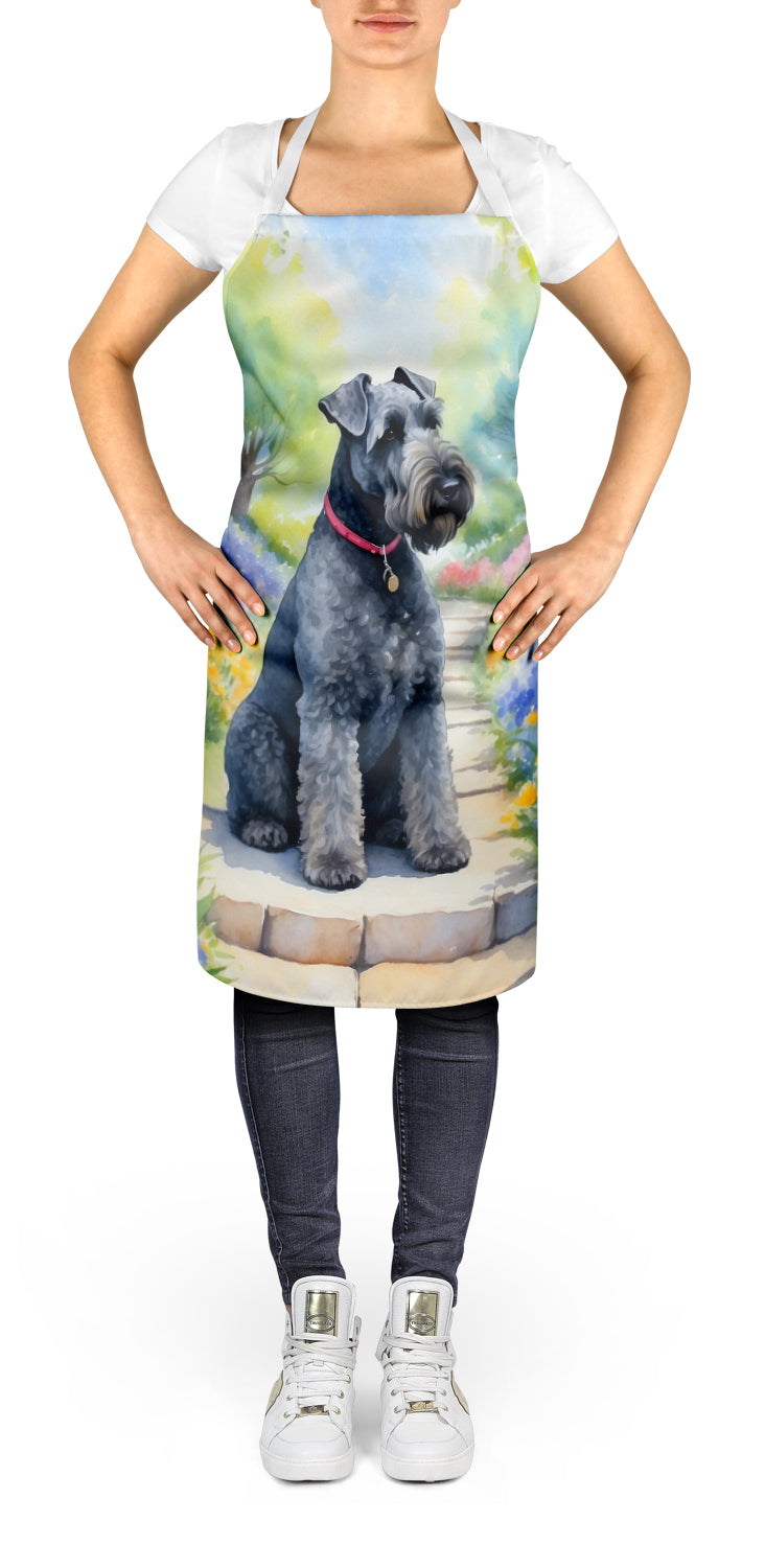 Kerry Blue Terrier Spring Path Apron