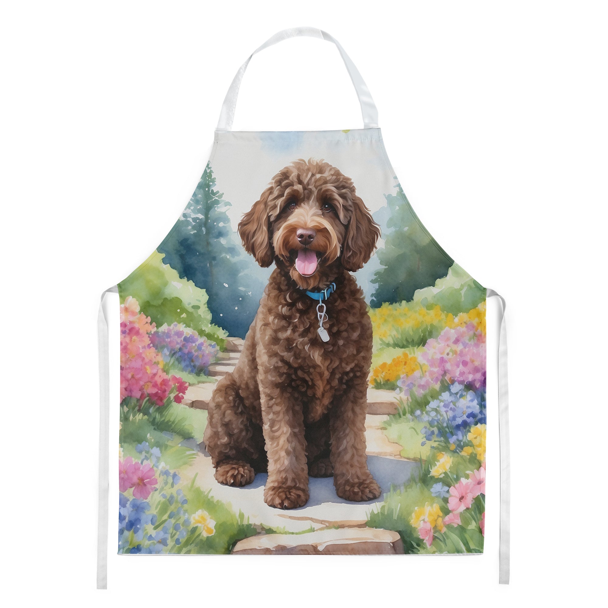 Buy this Labradoodle Spring Path Apron