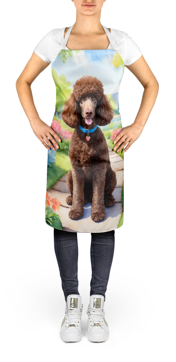 Buy this Chocolate Poodle Spring Path Apron