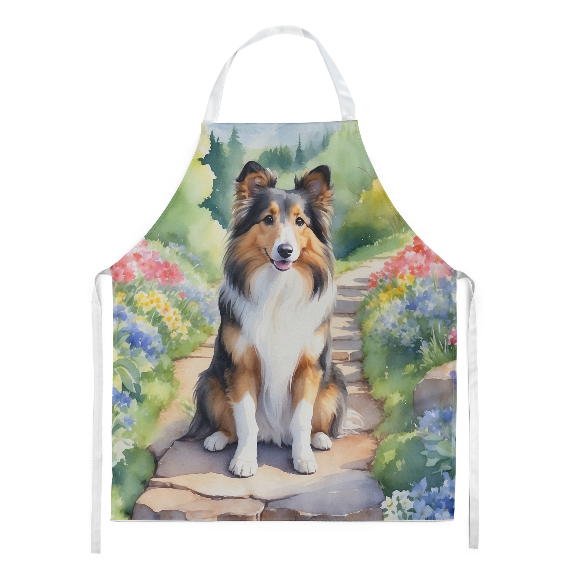 Buy this Sheltie Spring Path Apron