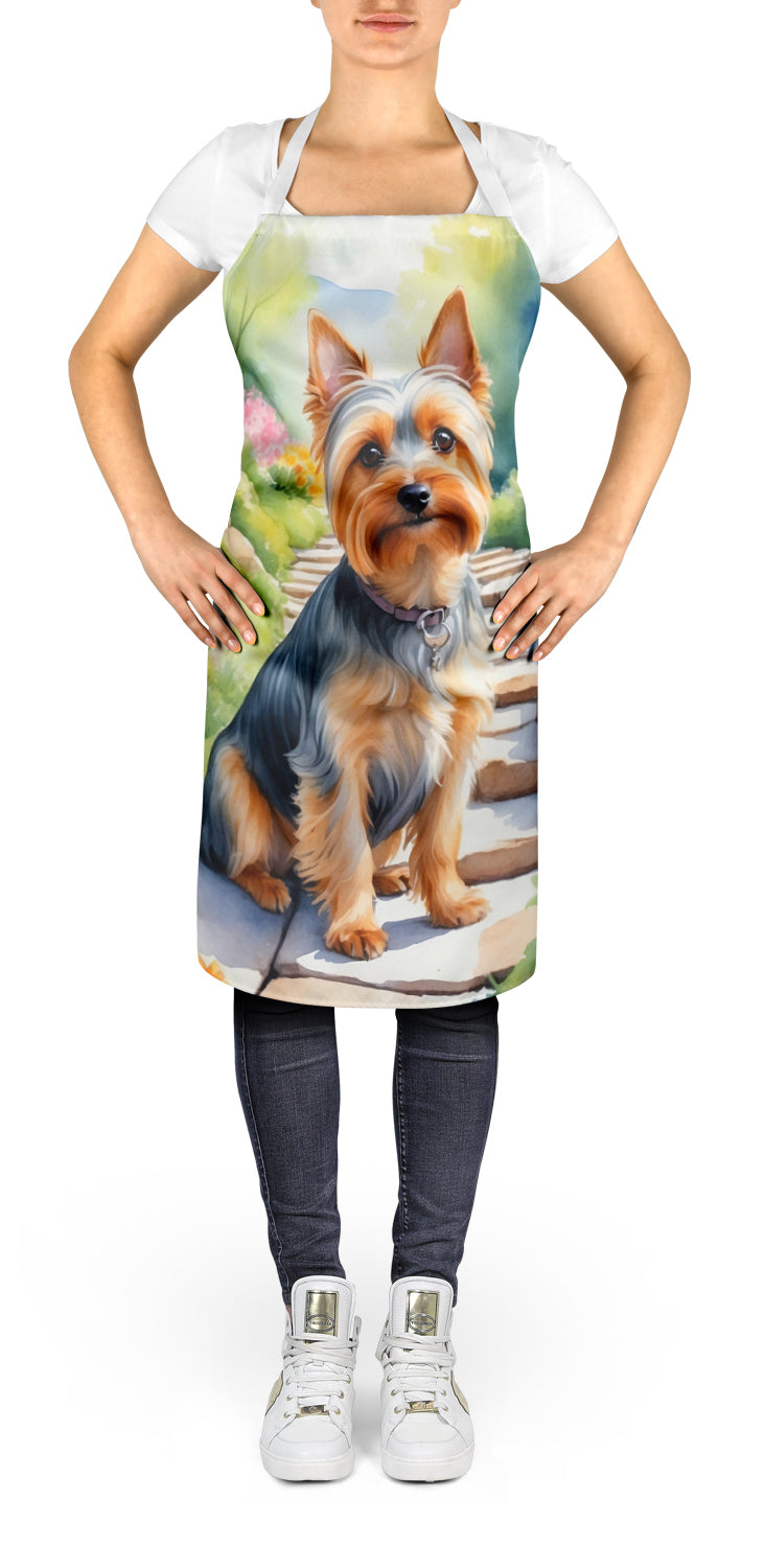 Silky Terrier Spring Path Apron